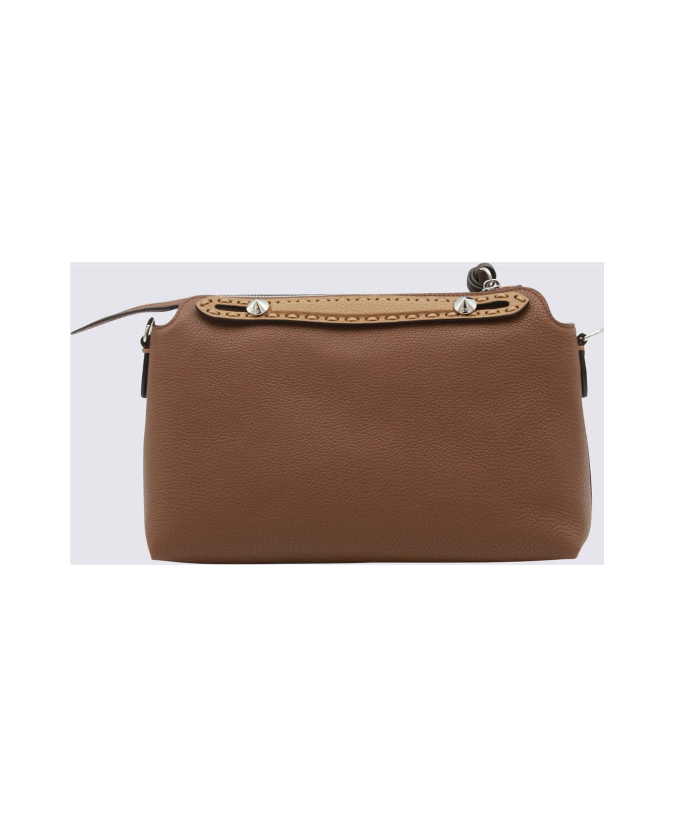 Brown Leather By The Way Medium To Handle Bag - 3