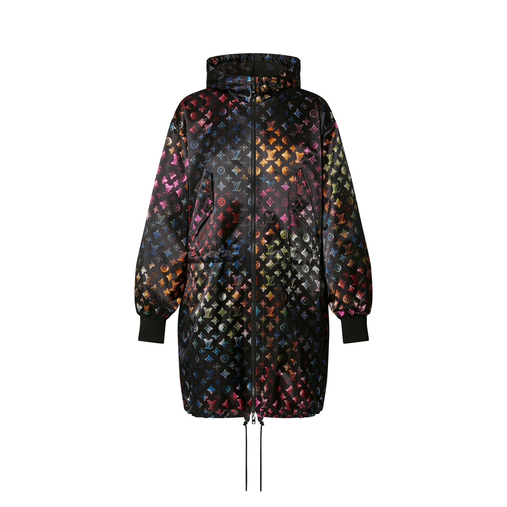 Neon Mahina Monogram Long Parka - 1