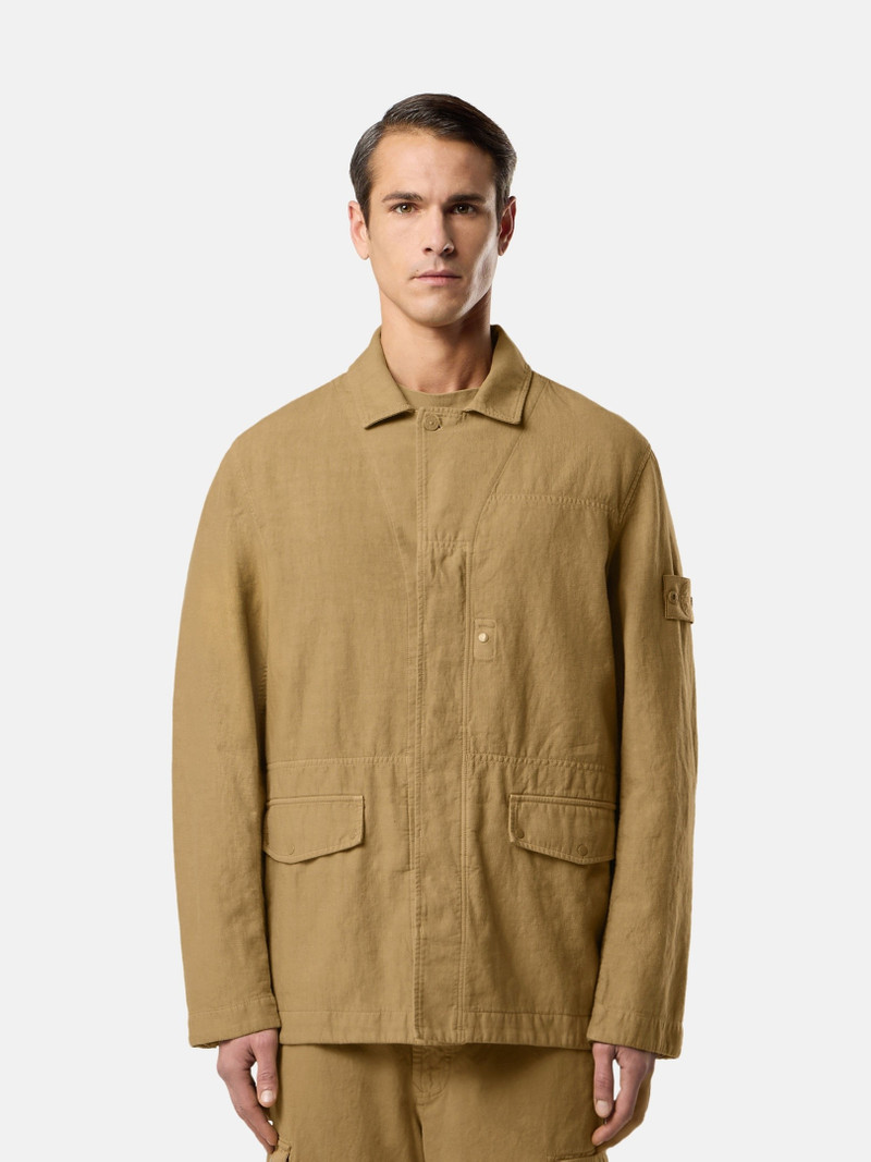 Stone Island A100007 BONDED LINEN-TC_S.I. GHOST outlook