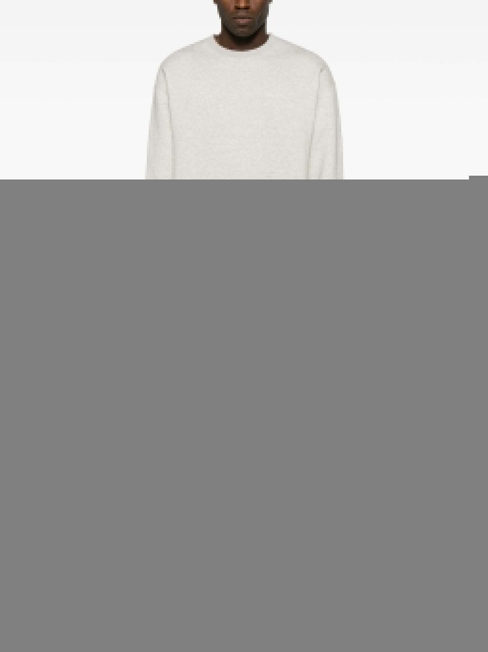 drop-shoulder cotton sweatshirt - 2