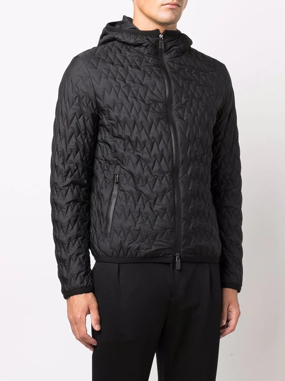 quilted feather-down bomber jacket - 3