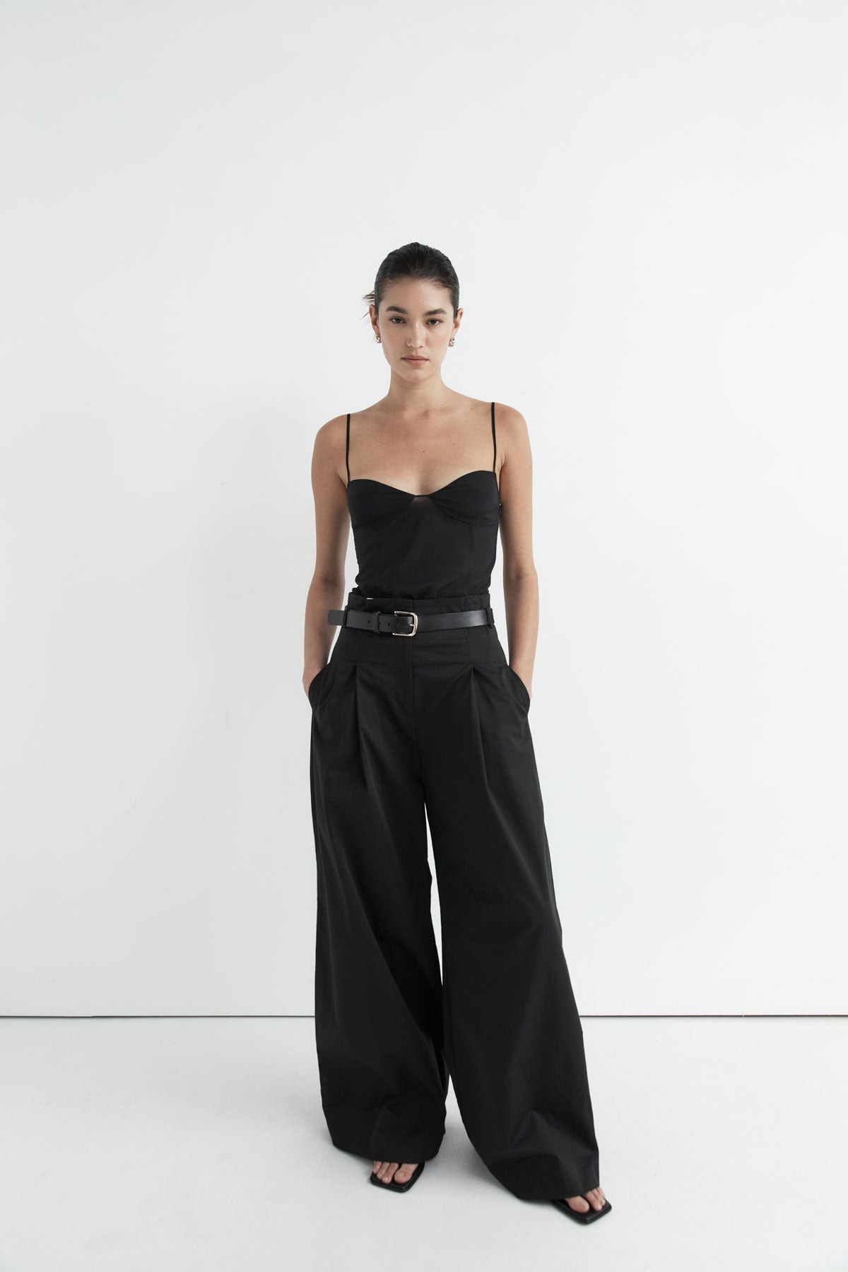 Silk Cami - Black - 7
