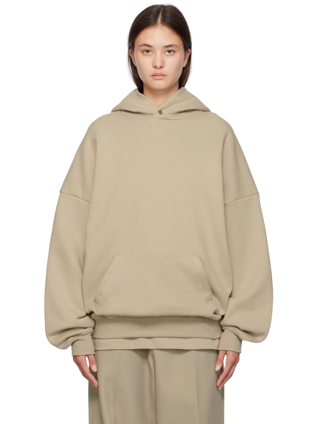 Beige Eternal Hoodie - 1