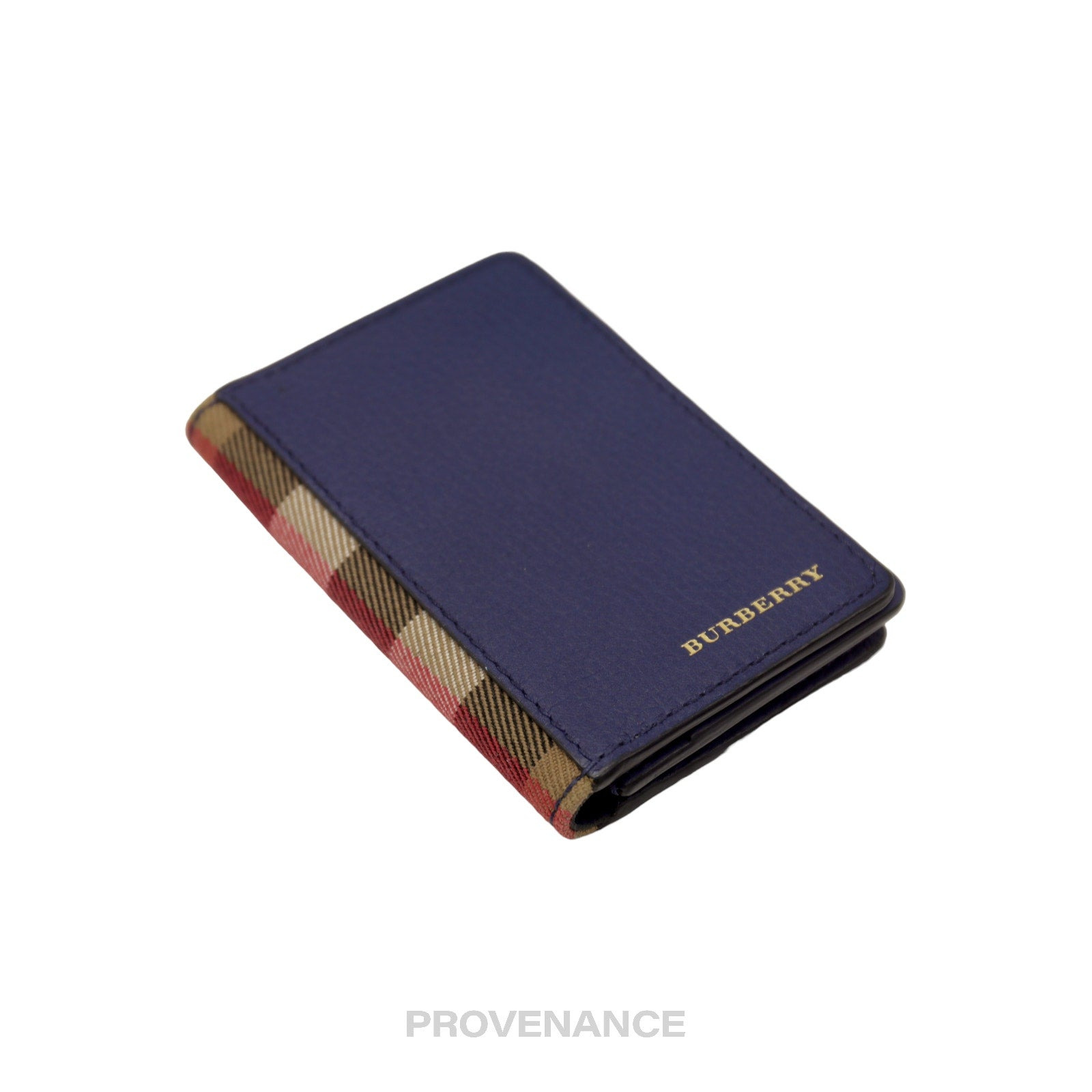 Burberry Pocket Organizer Wallet - Blue with Nova Check - 3