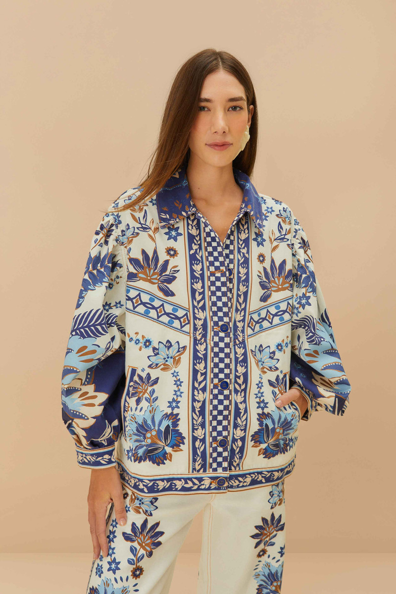 Off-White Ana Tapestry Tropical Jacket 1