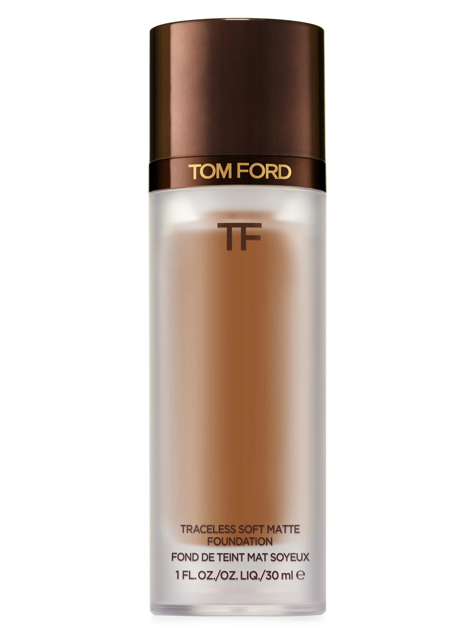 Women's Traceless Soft Matte Foundation - 10.0 Chestnut - 1