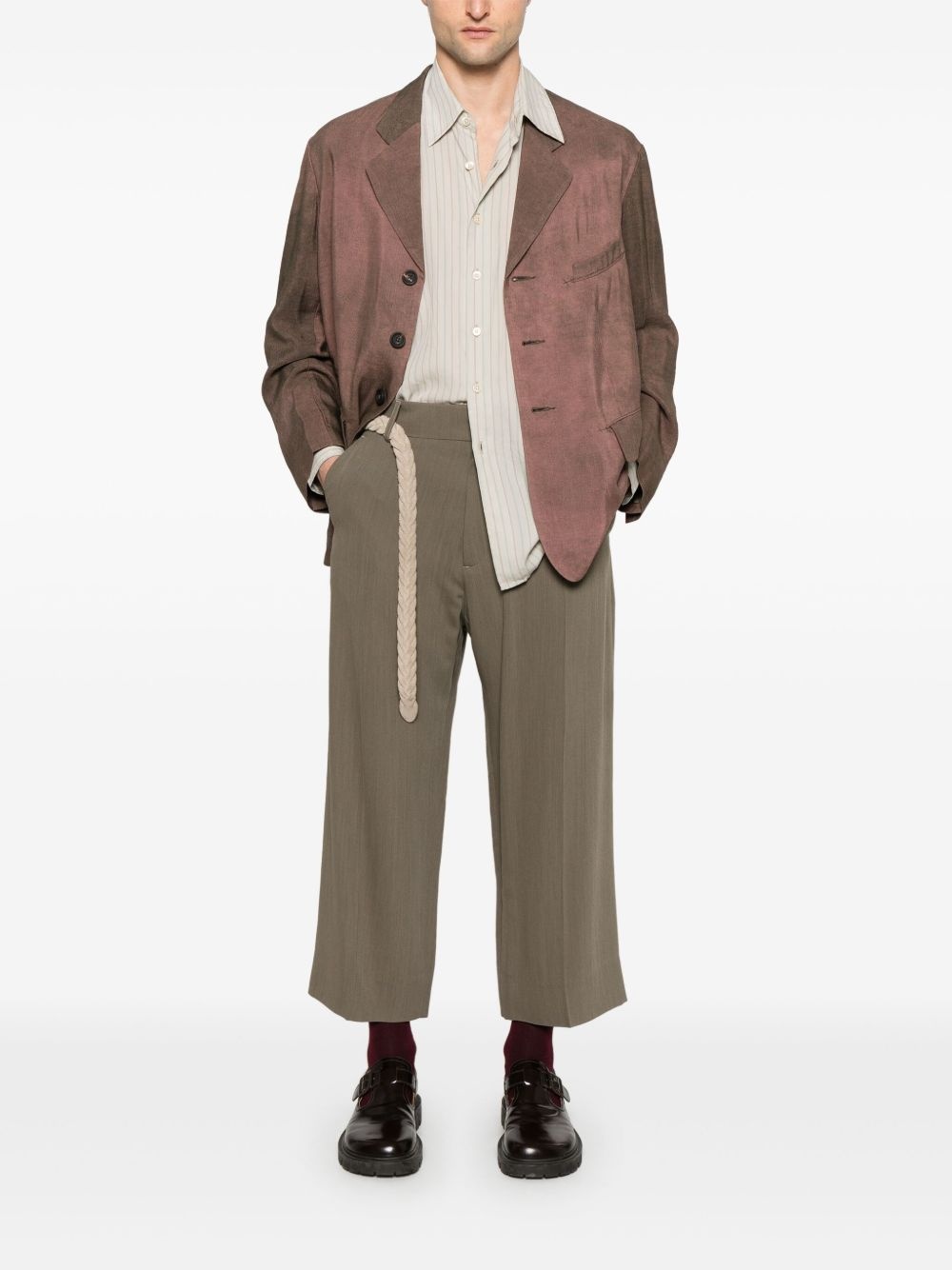 cotton blazer - 2