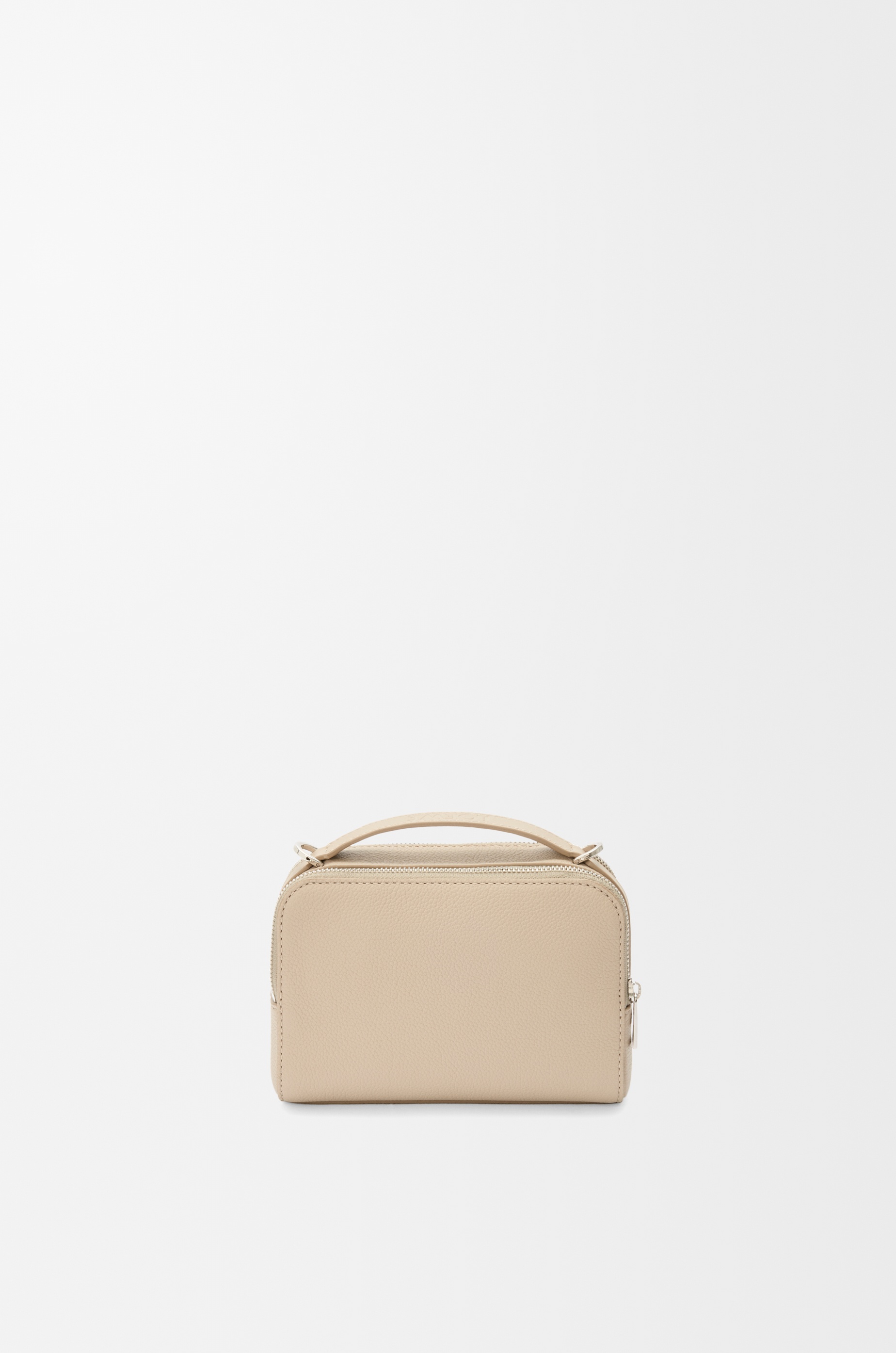 Mini crossbody camera bag in soft grained calfskin - 3