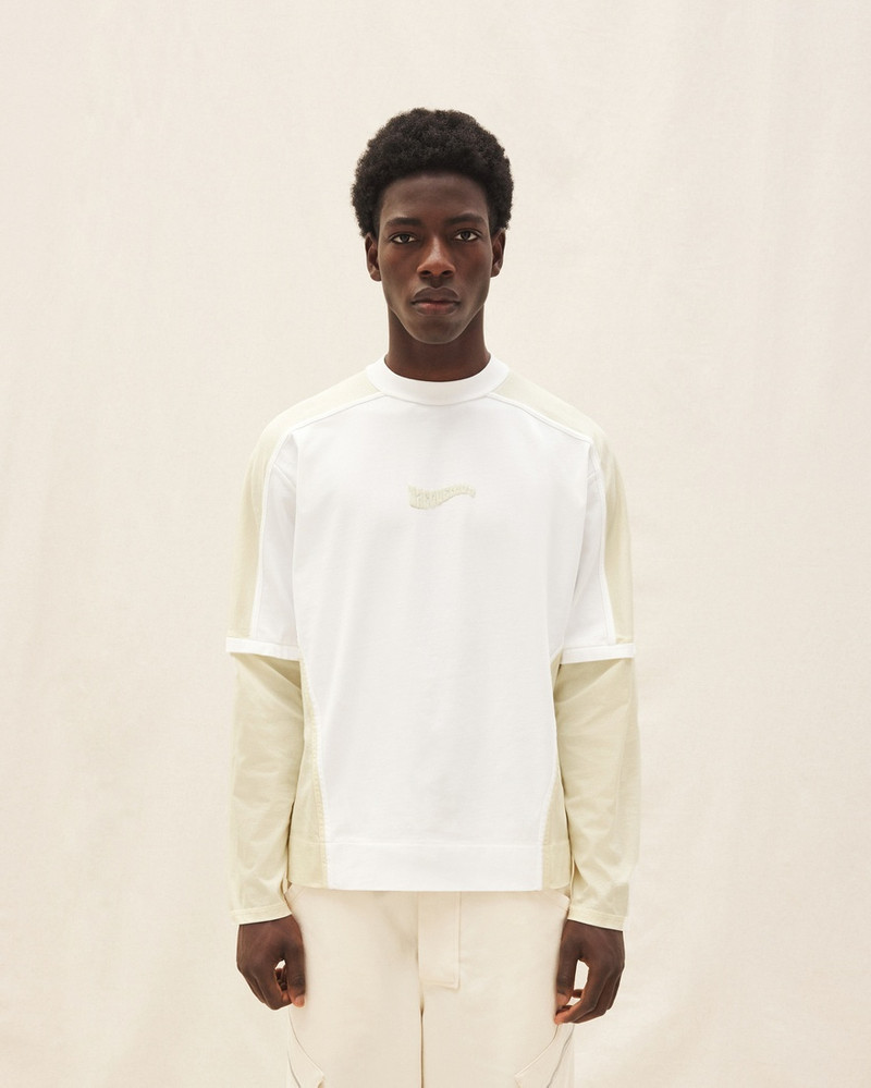 JACQUEMUS Le t-shirt Crema outlook
