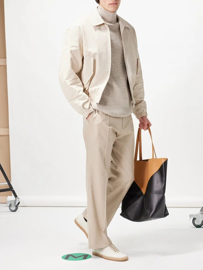 Studio Nicholson Cotton-blend twill straight-leg trousers outlook