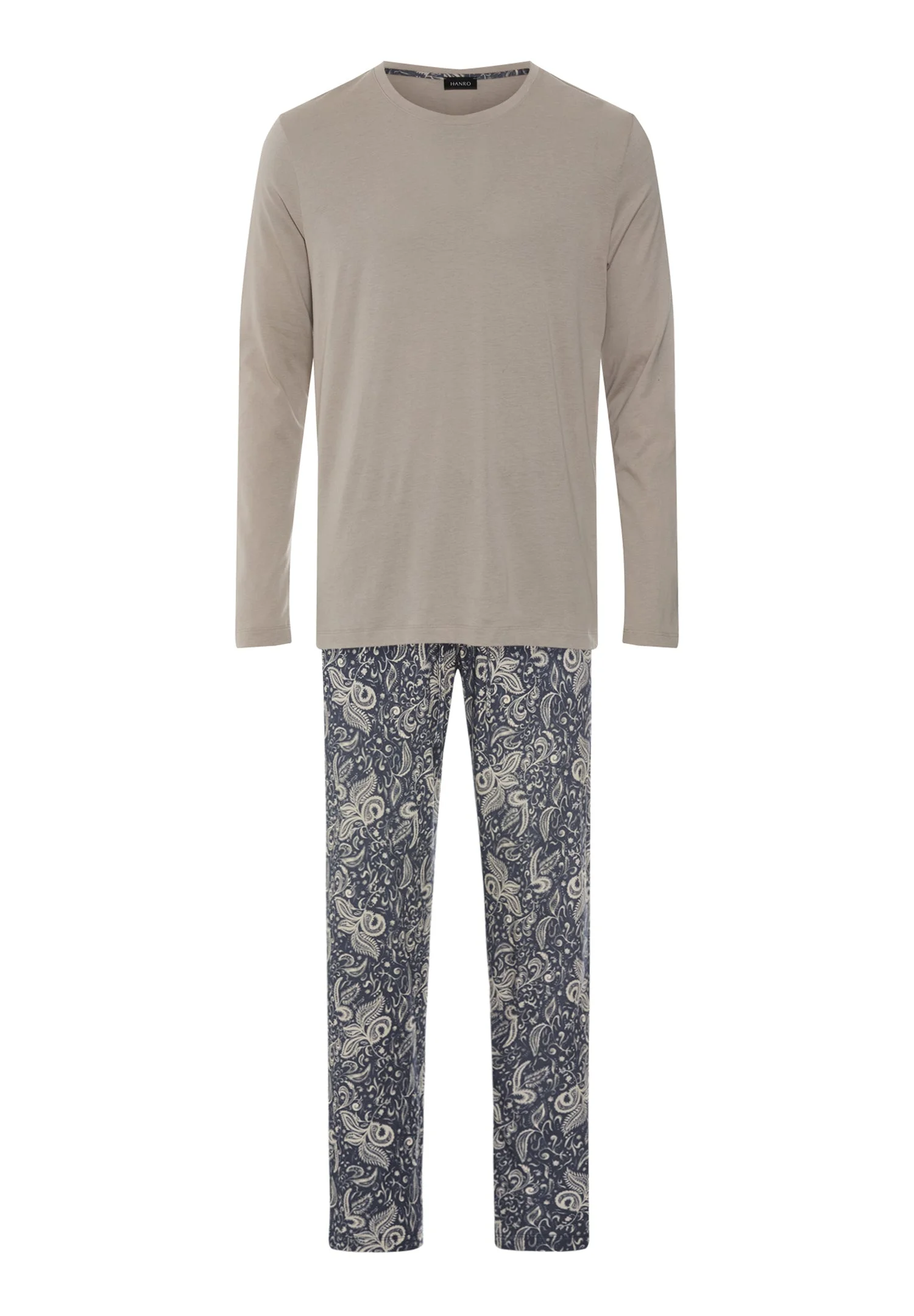 Night & Day Cotton and TENCEL™ Crew Neck Pajama Set - 1