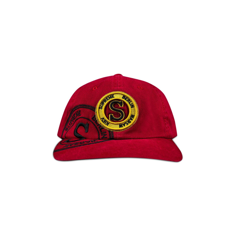 Supreme Stamp 6-패널 '레드 이름 * - 1