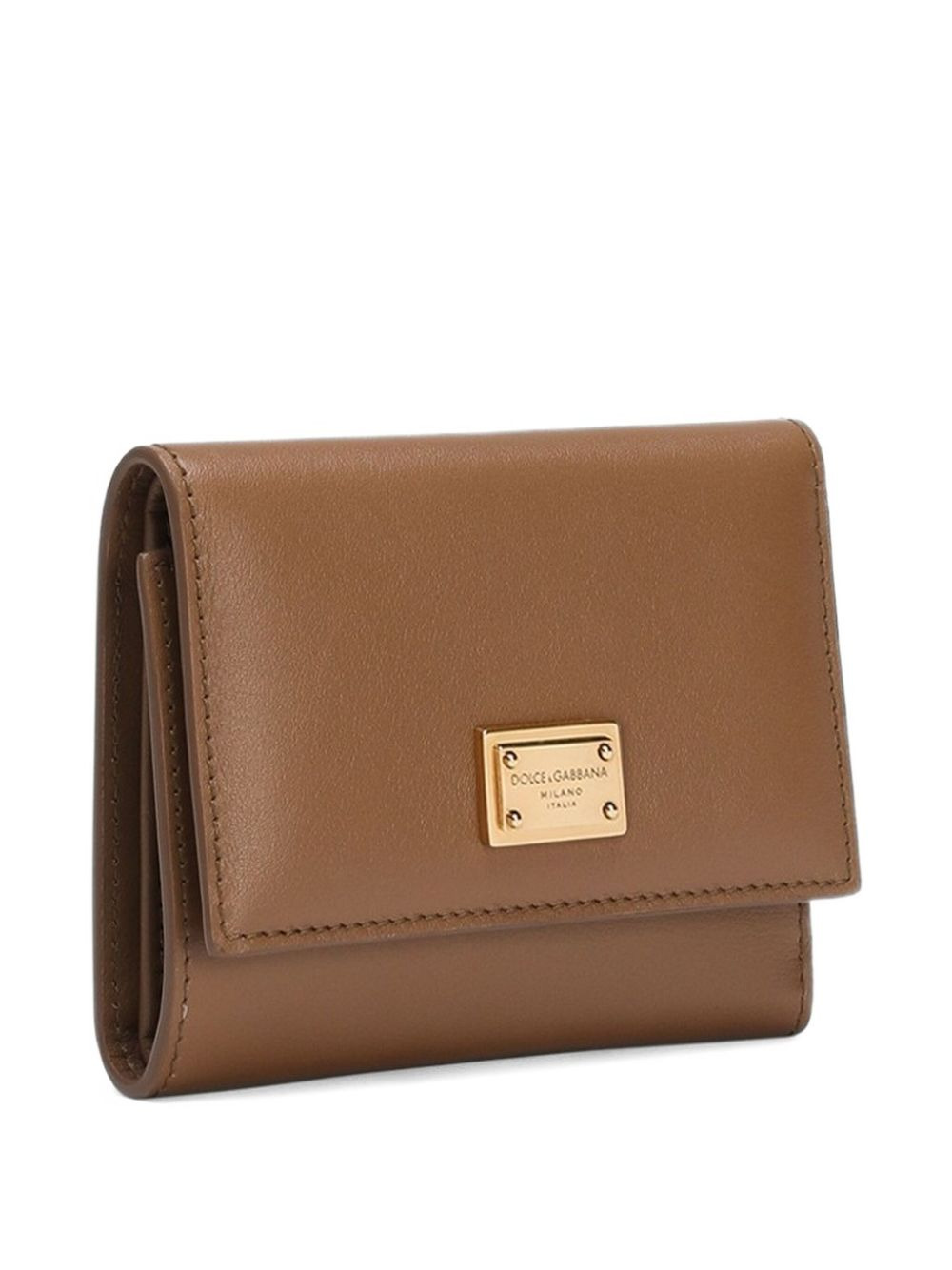 Dauphine logo-plaque trifold wallet - 4
