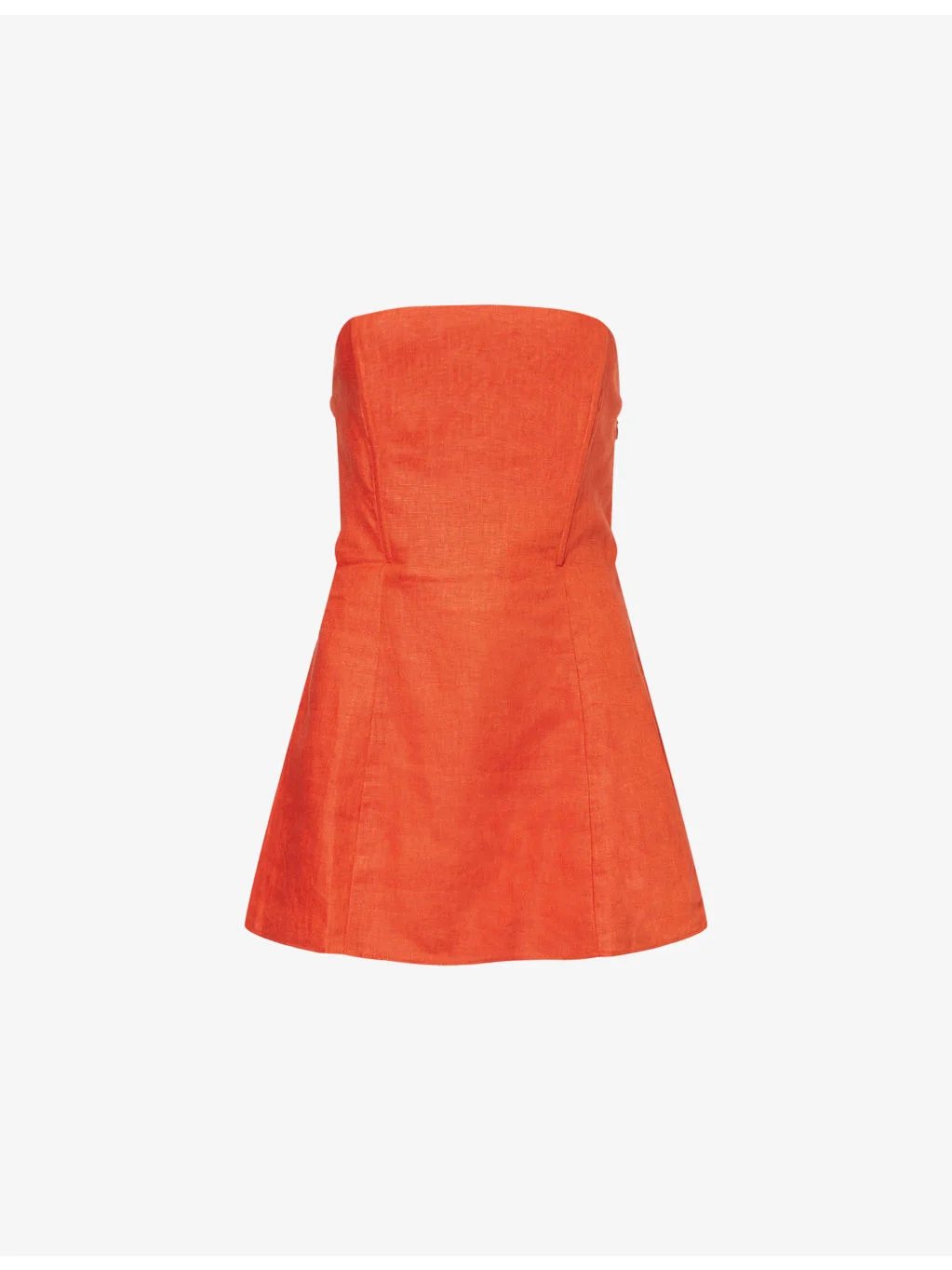 Aurina Strapless Linen Top - 1
