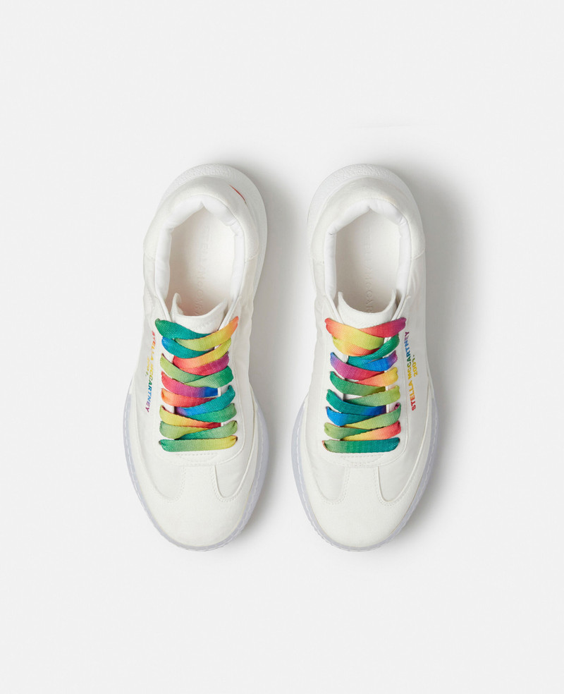 Loop Rainbow Lace-Up Trainers 5