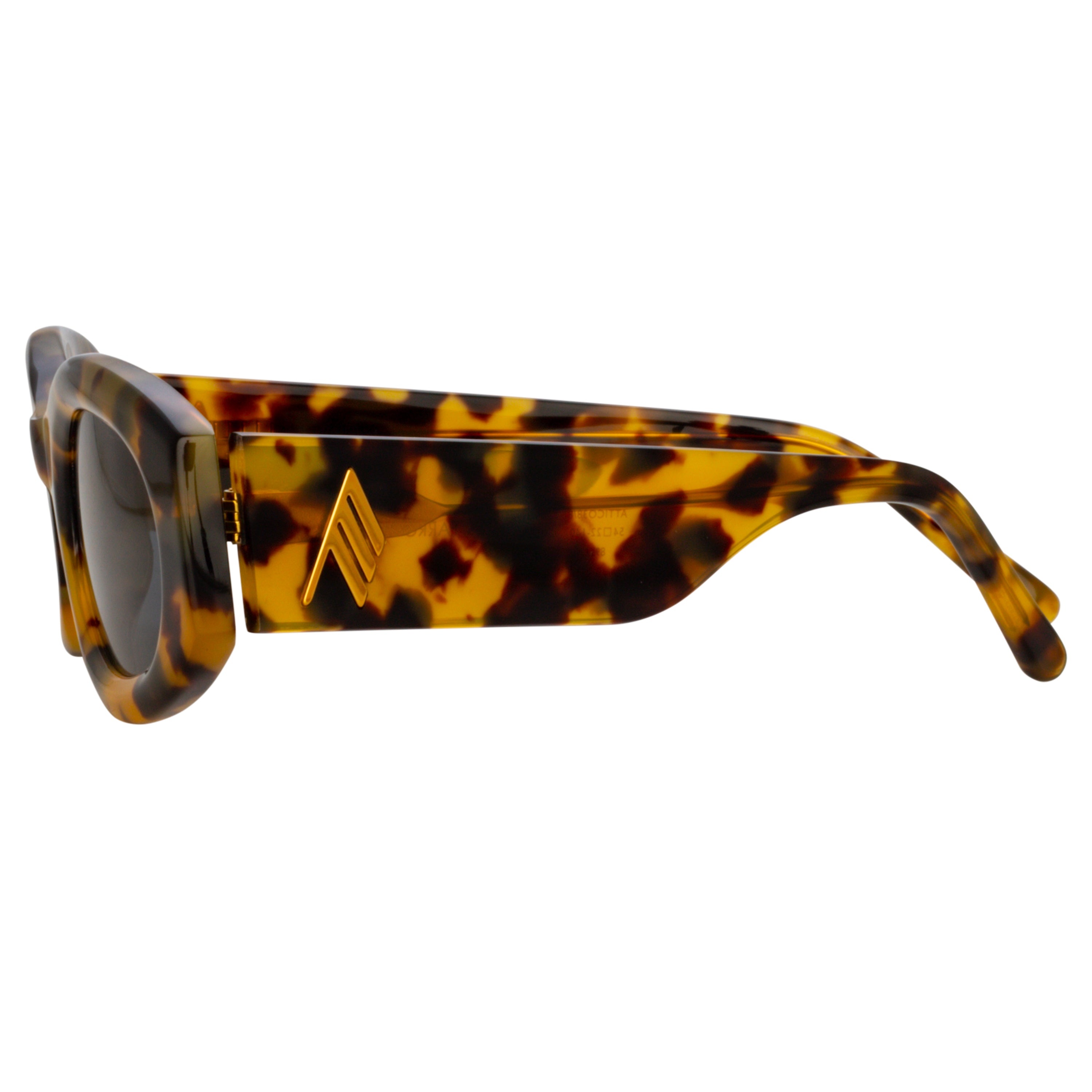 Berta Oval Sunglasses in Tortoiseshell - 5