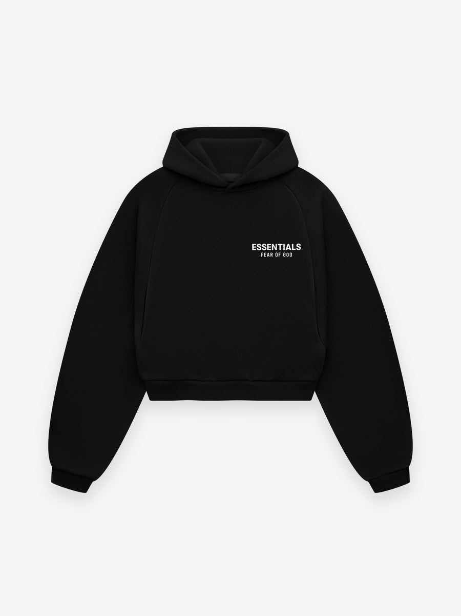 Women's Fleece Cropped Hoodie - 1