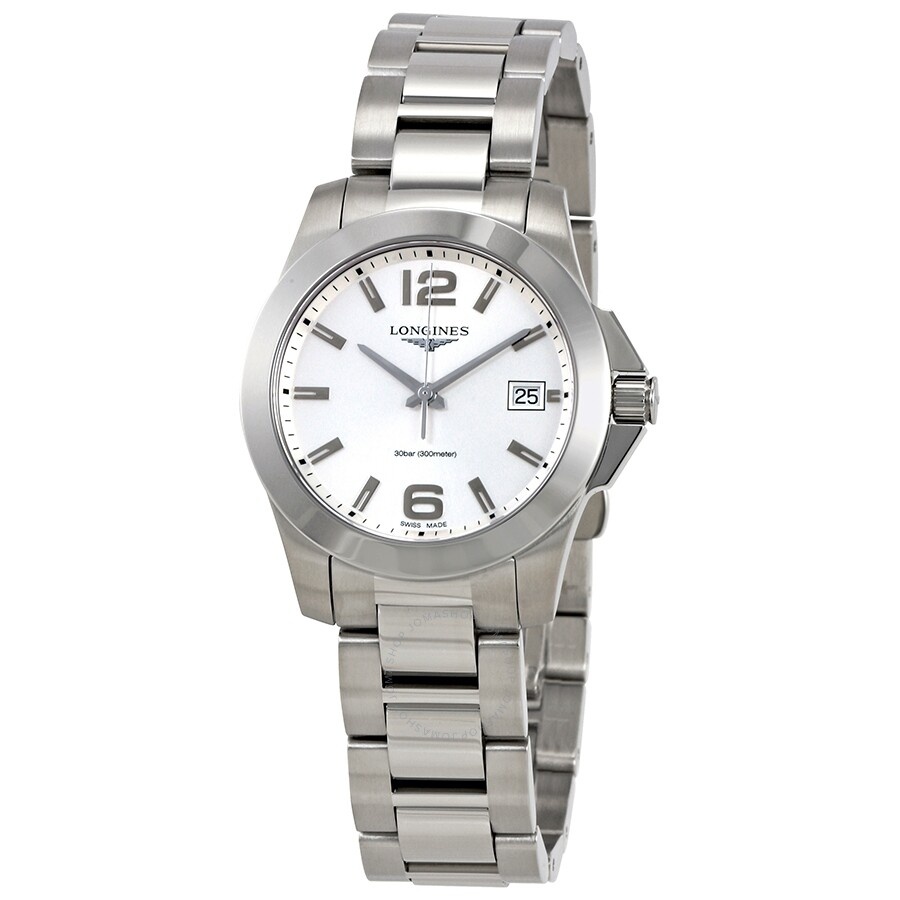 Longines Conquest Silver Dial Ladies 34 mm Watch L33774766 - 2