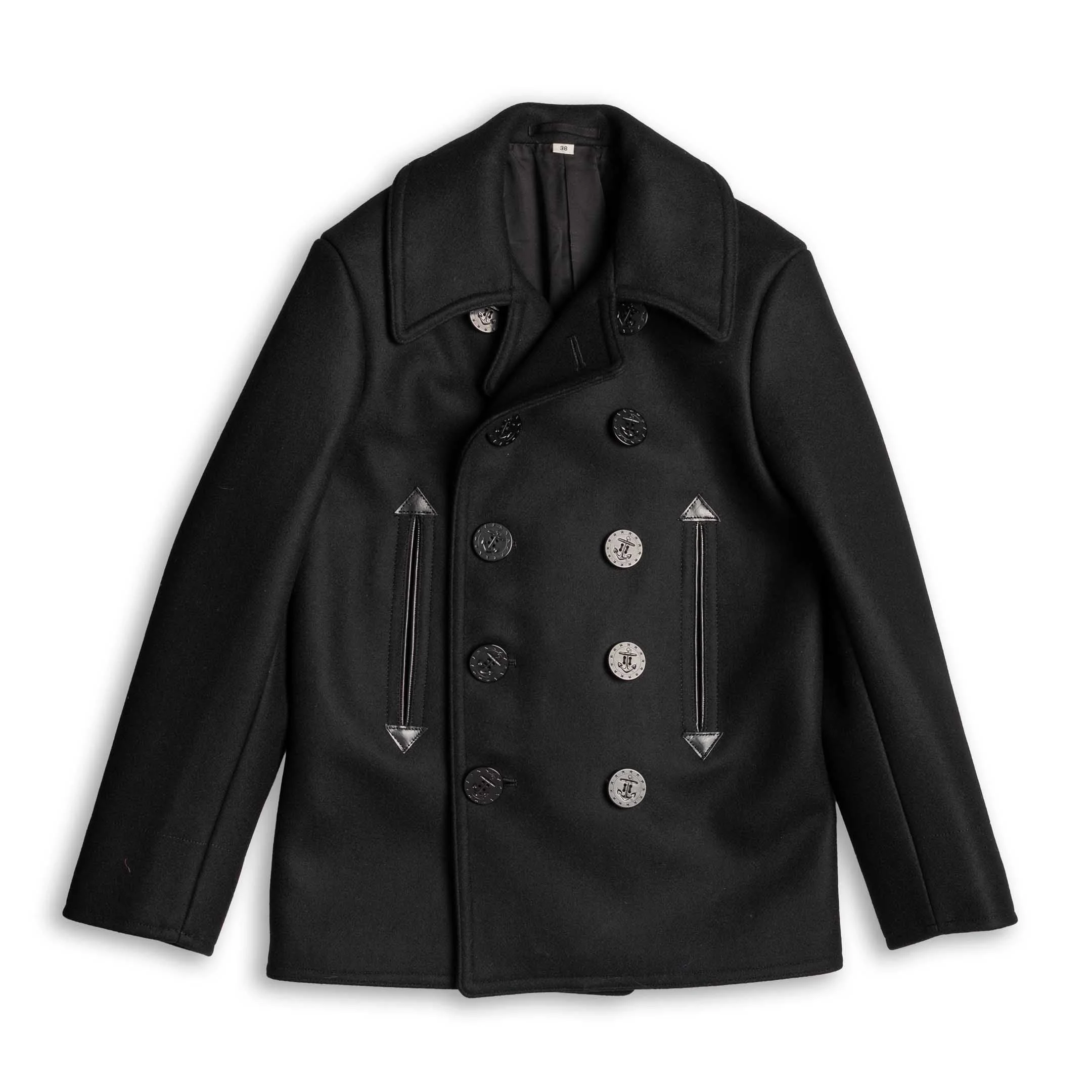 Buzz Rickson's x William Gibson Pea Coat Black - 1
