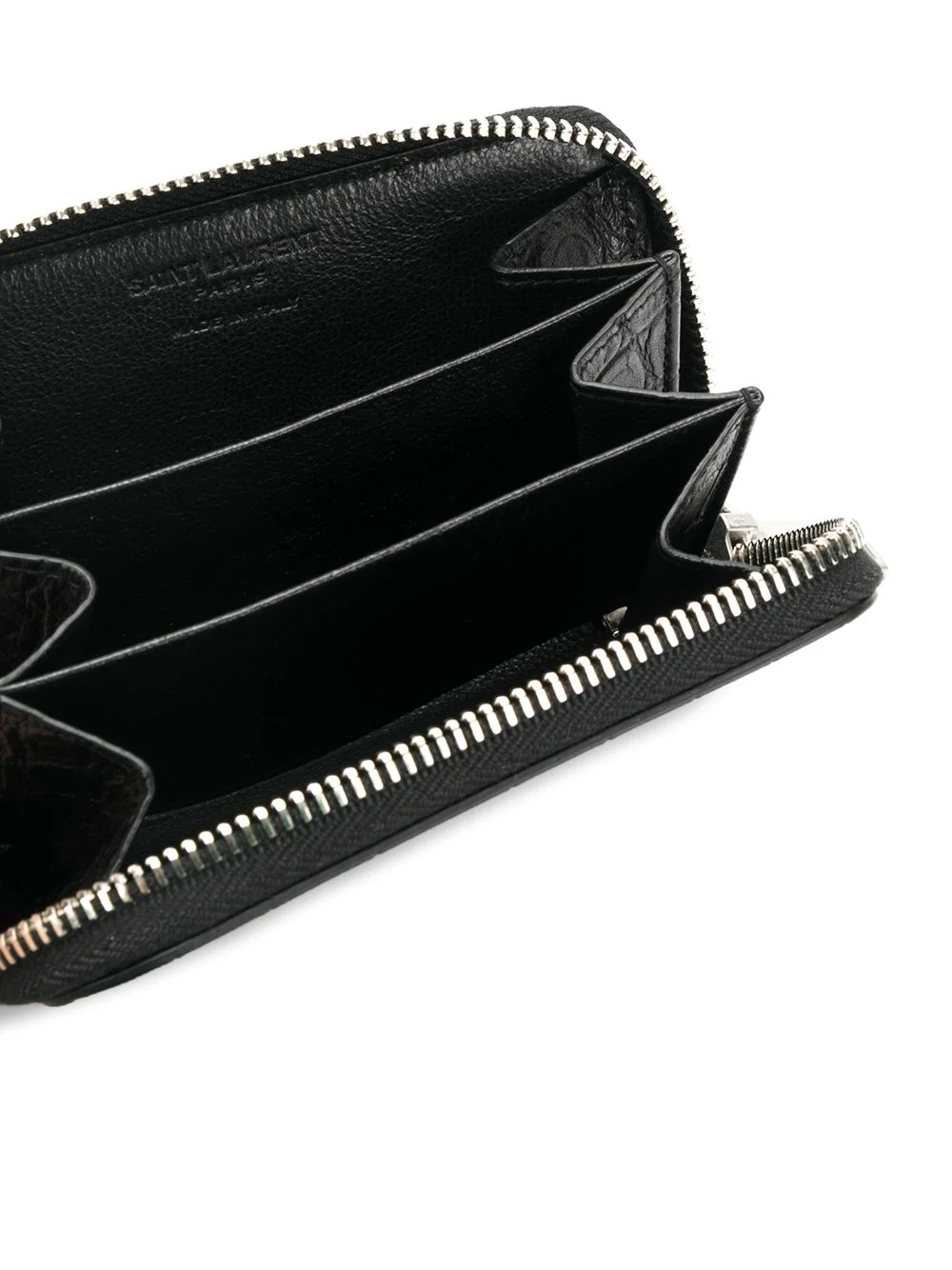 crocodile embossed wallet - 3