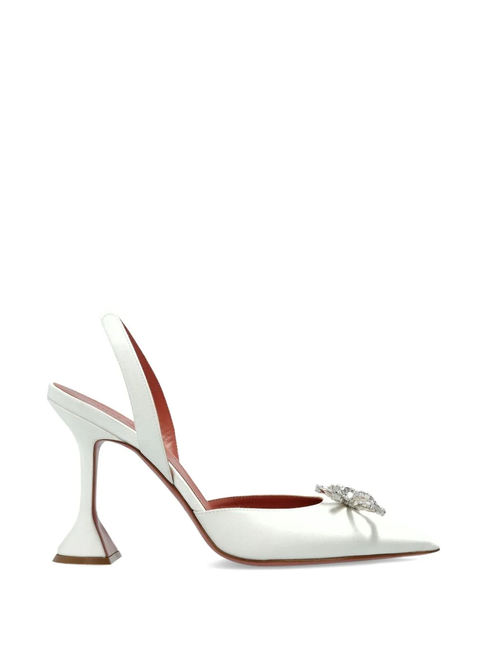 Rosie crystal bow sling pumps - 1