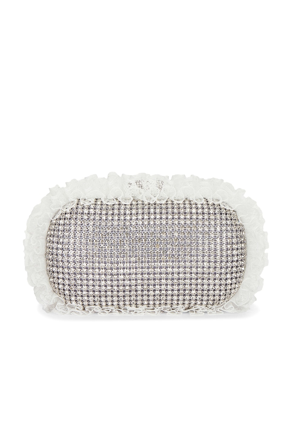 x Christopher Kane Crystal Lace Detail Clutch - 2