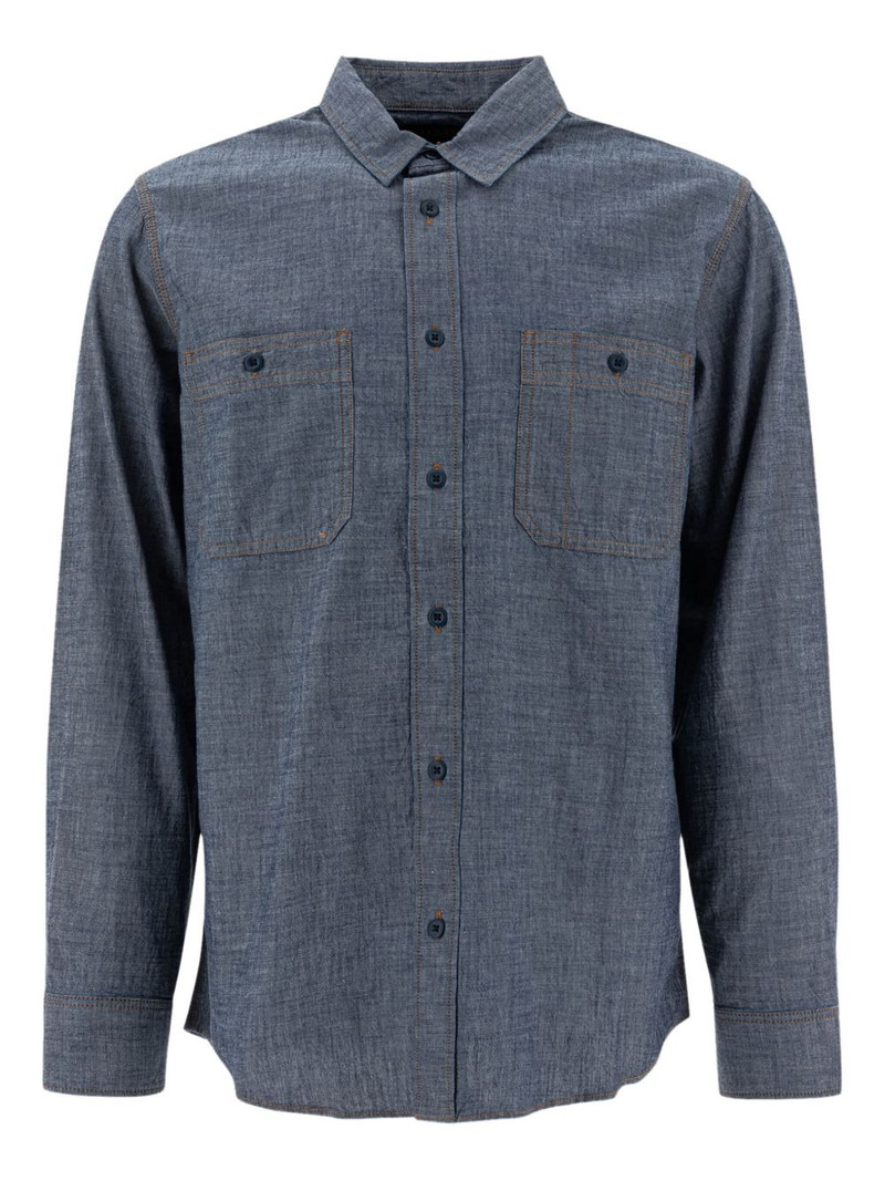 double-pocket cotton shirt 1