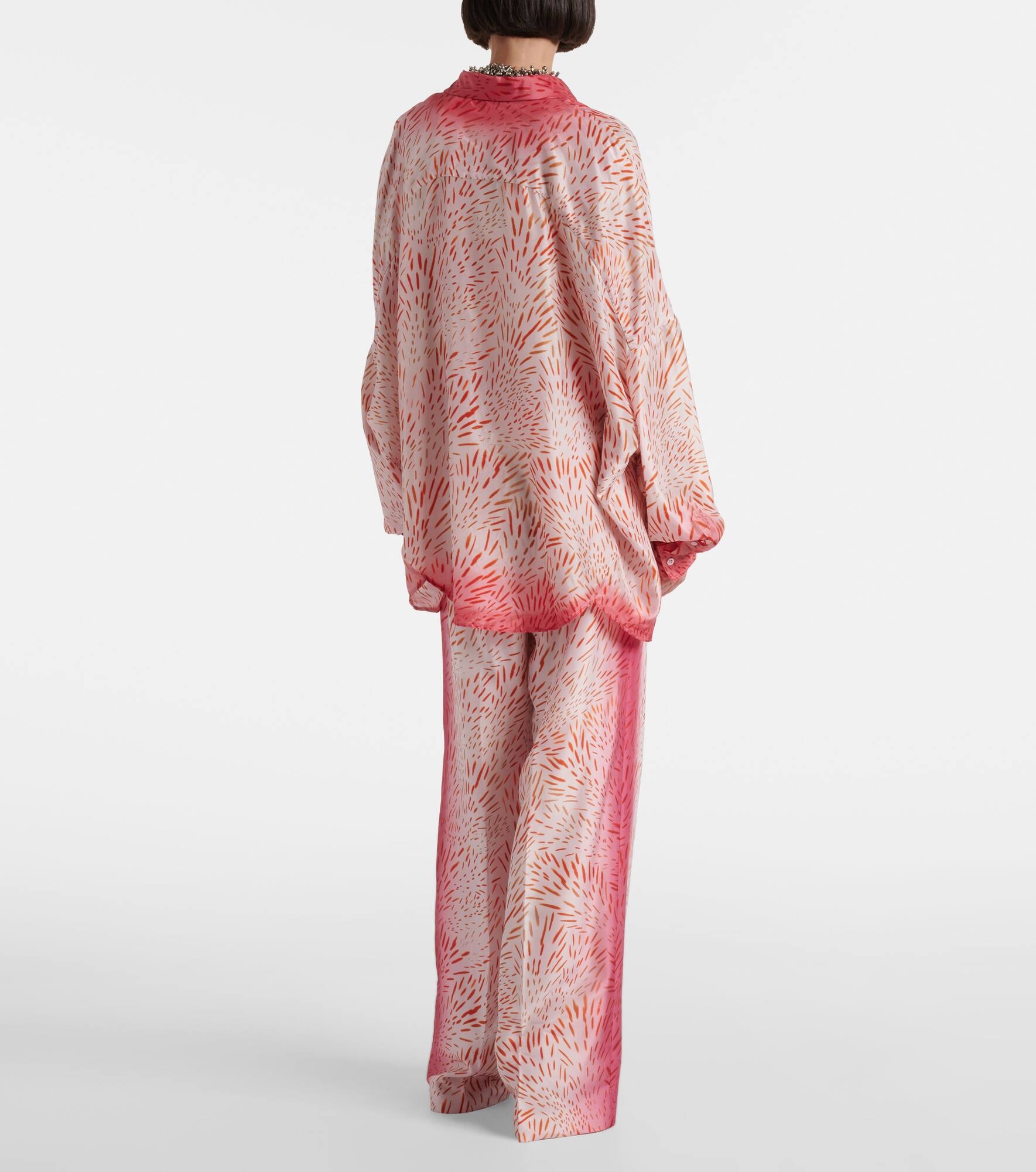 Casia printed silk shirt - 3