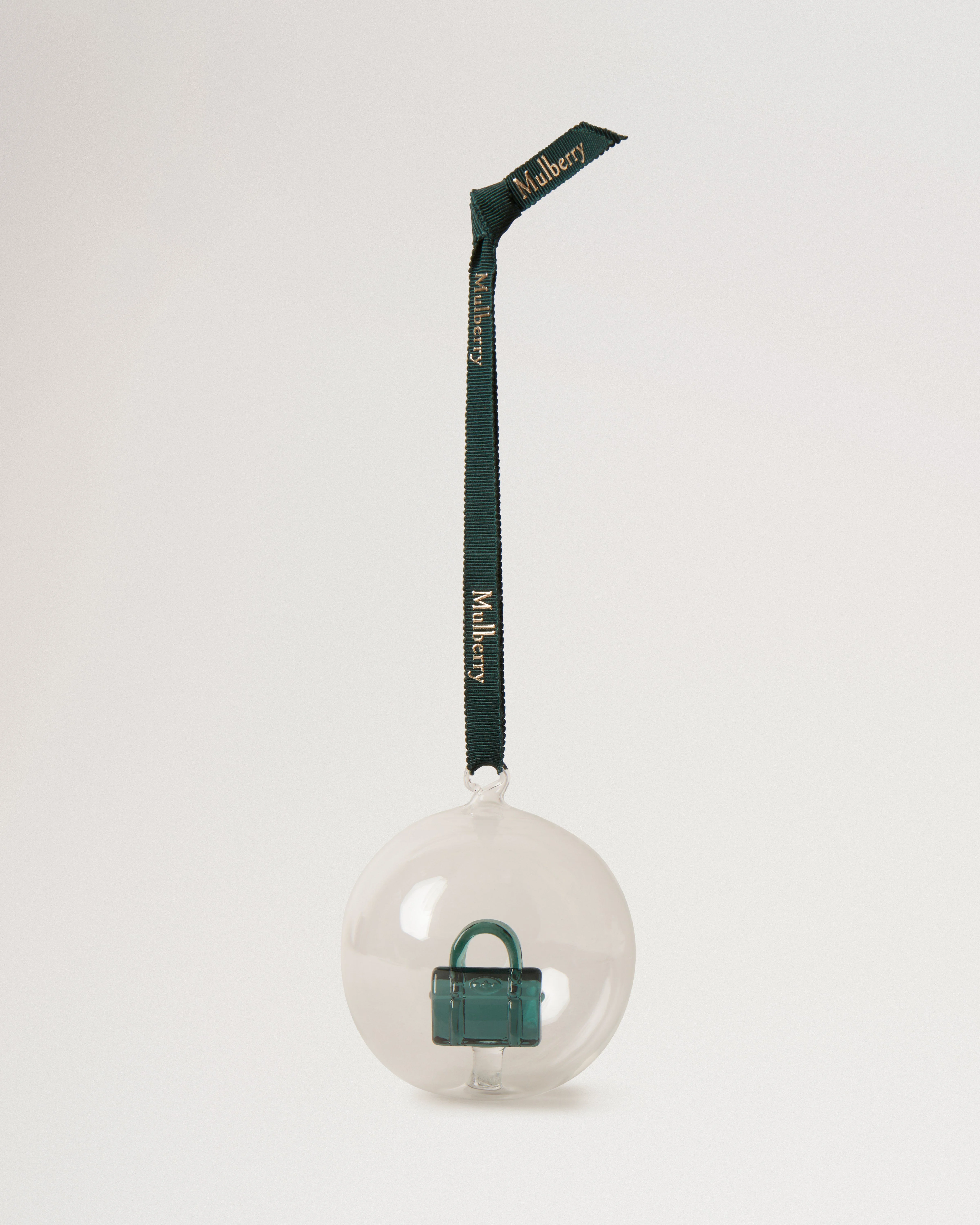 Bayswater Globe Bauble
Mulberry Green Glass - 1