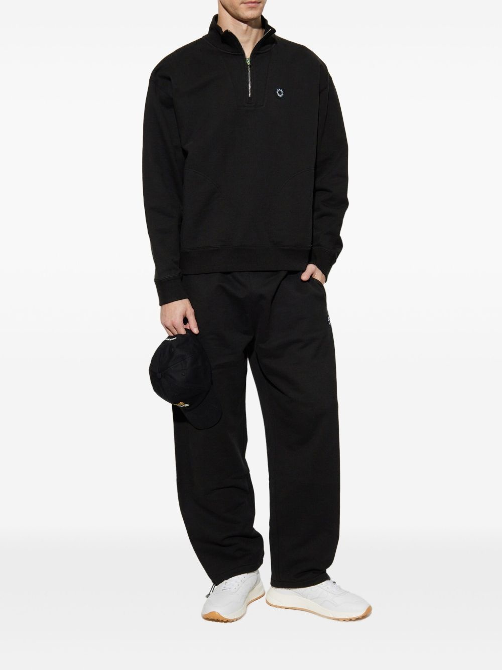 Boke Flower-appliqué sweatshirt - 2