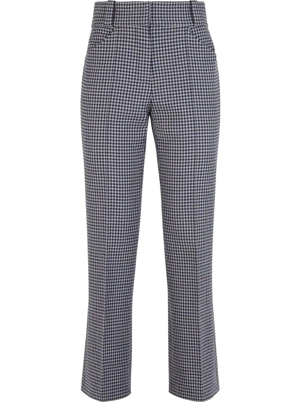 gingham kick flares - 1