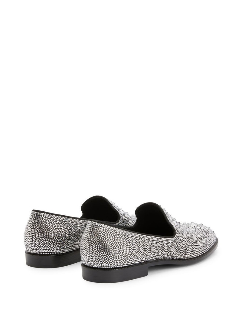 Anthime crystal-embellished loafers 3