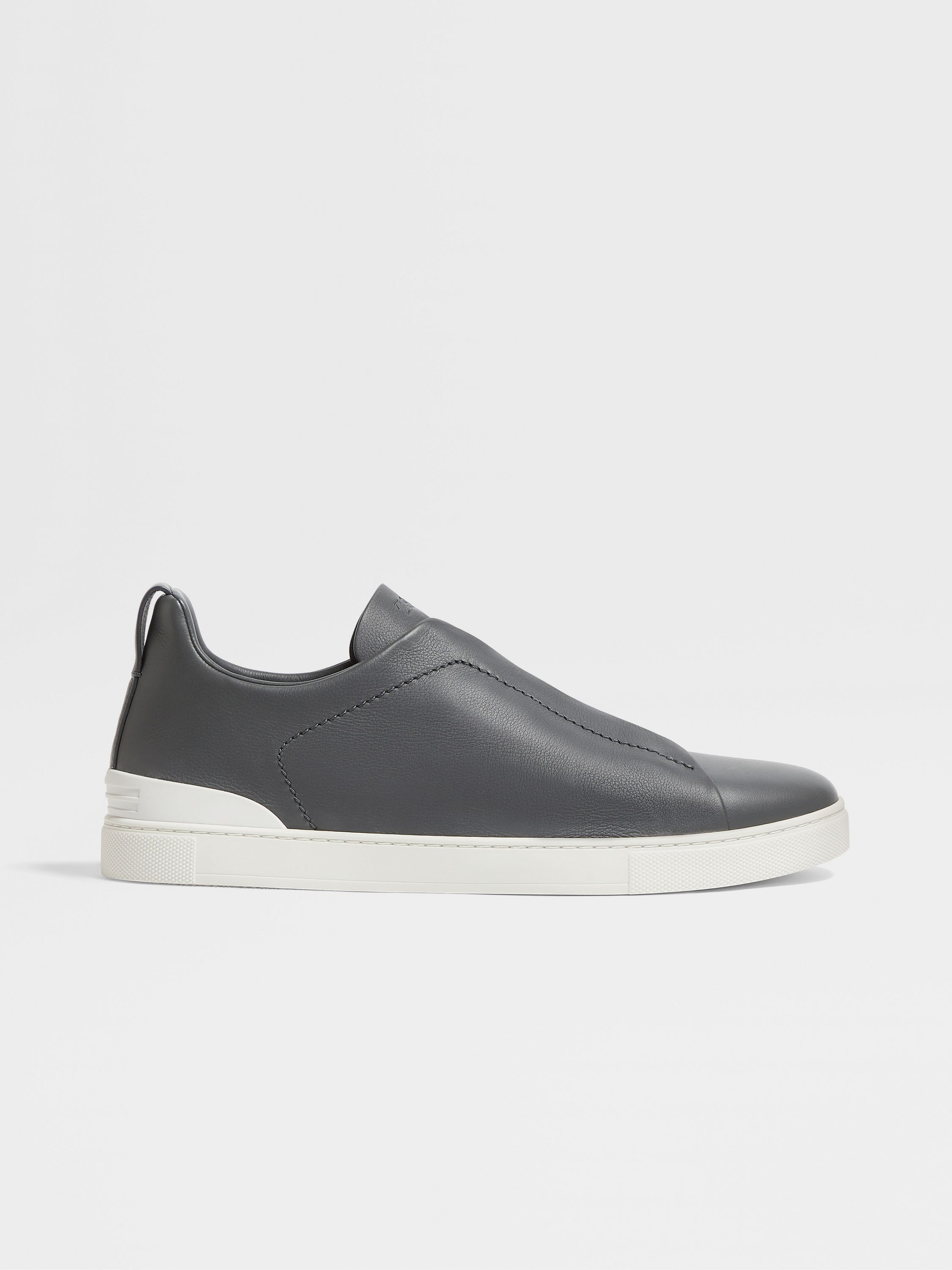 DARK GREY TRIPLE STITCH™ SECONDSKIN SNEAKERS - 5