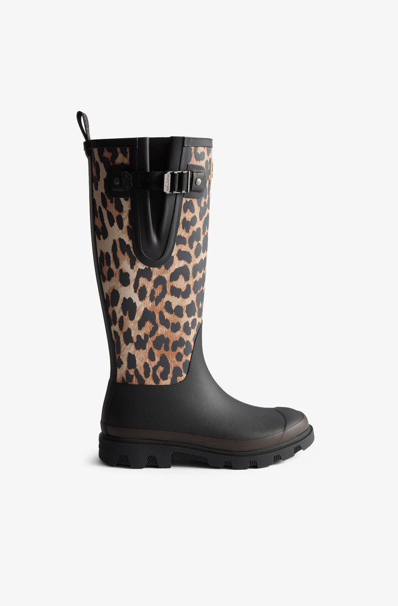 DOWNPOUR TALL BOOTS IN LEOPARD 1