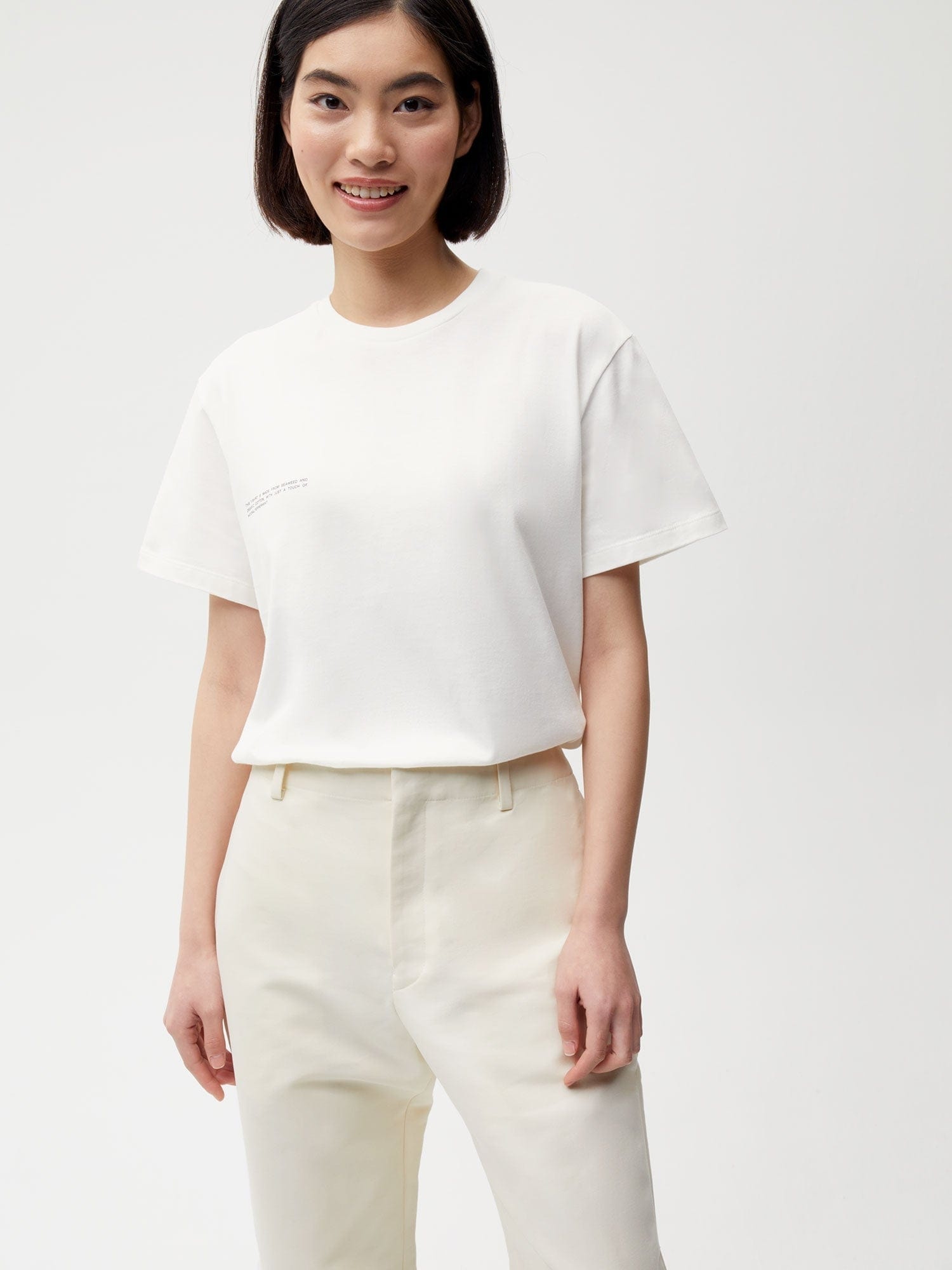 Womens Organic Cotton Regular Fit Trouser - Elderflower - 3