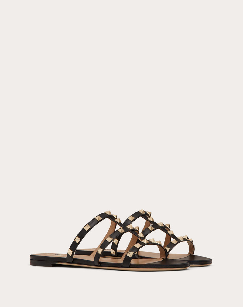 Valentino ROCKSTUD FLAT SLIDE SANDAL outlook