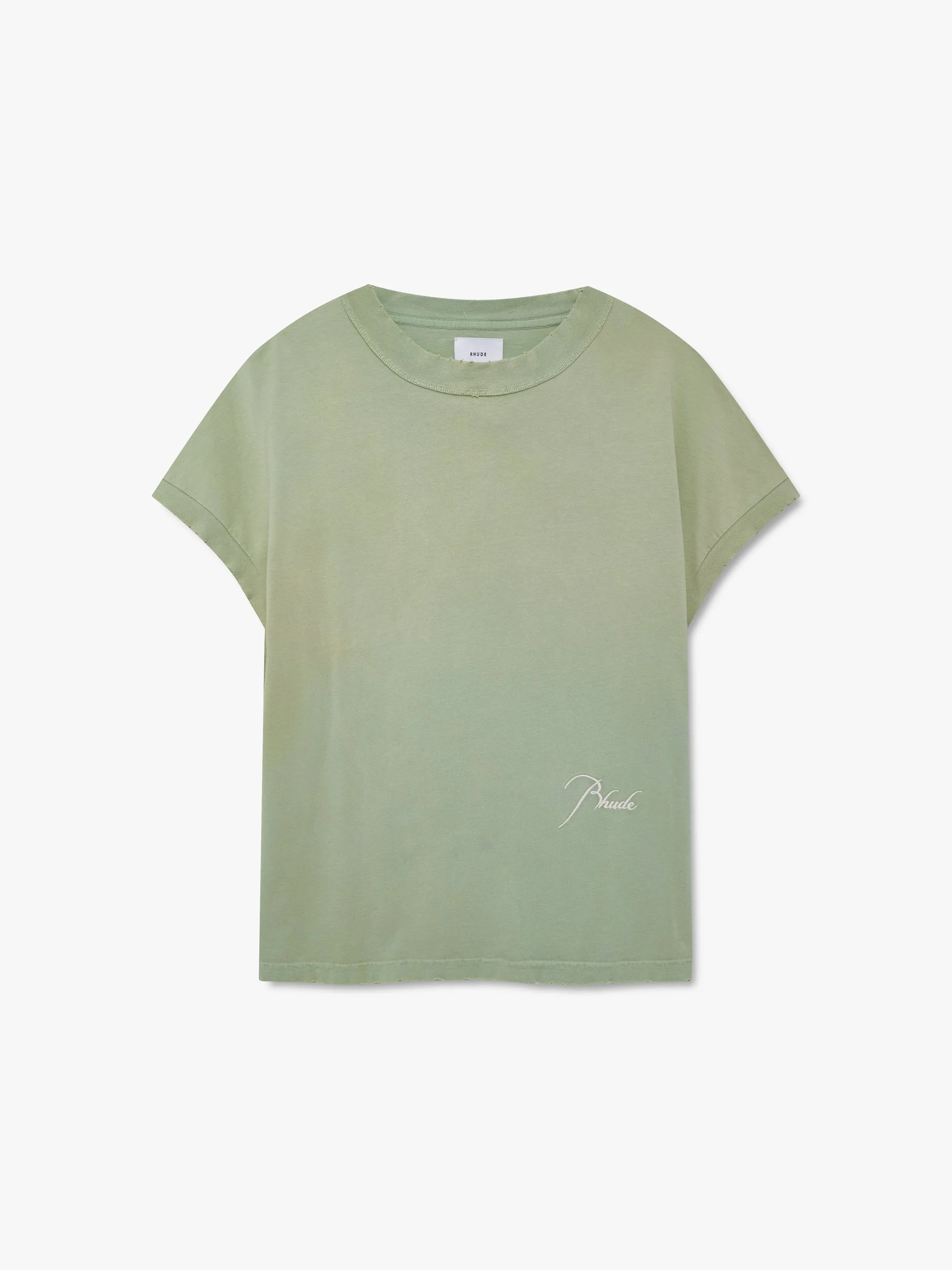 CLASSIQUE CUTOFF SLEEVE TEE - 1