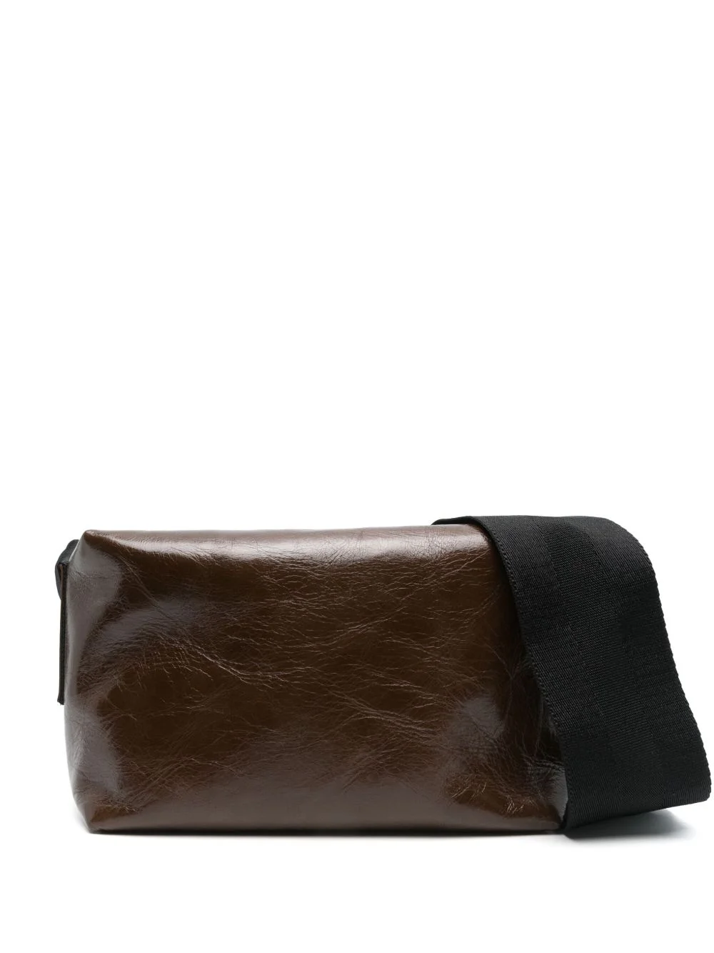 medium leather shoulder bag - 1