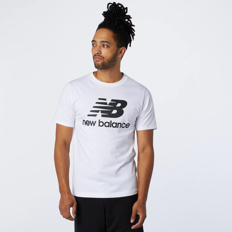 NB Essentials Stacked Logo Tee - 1