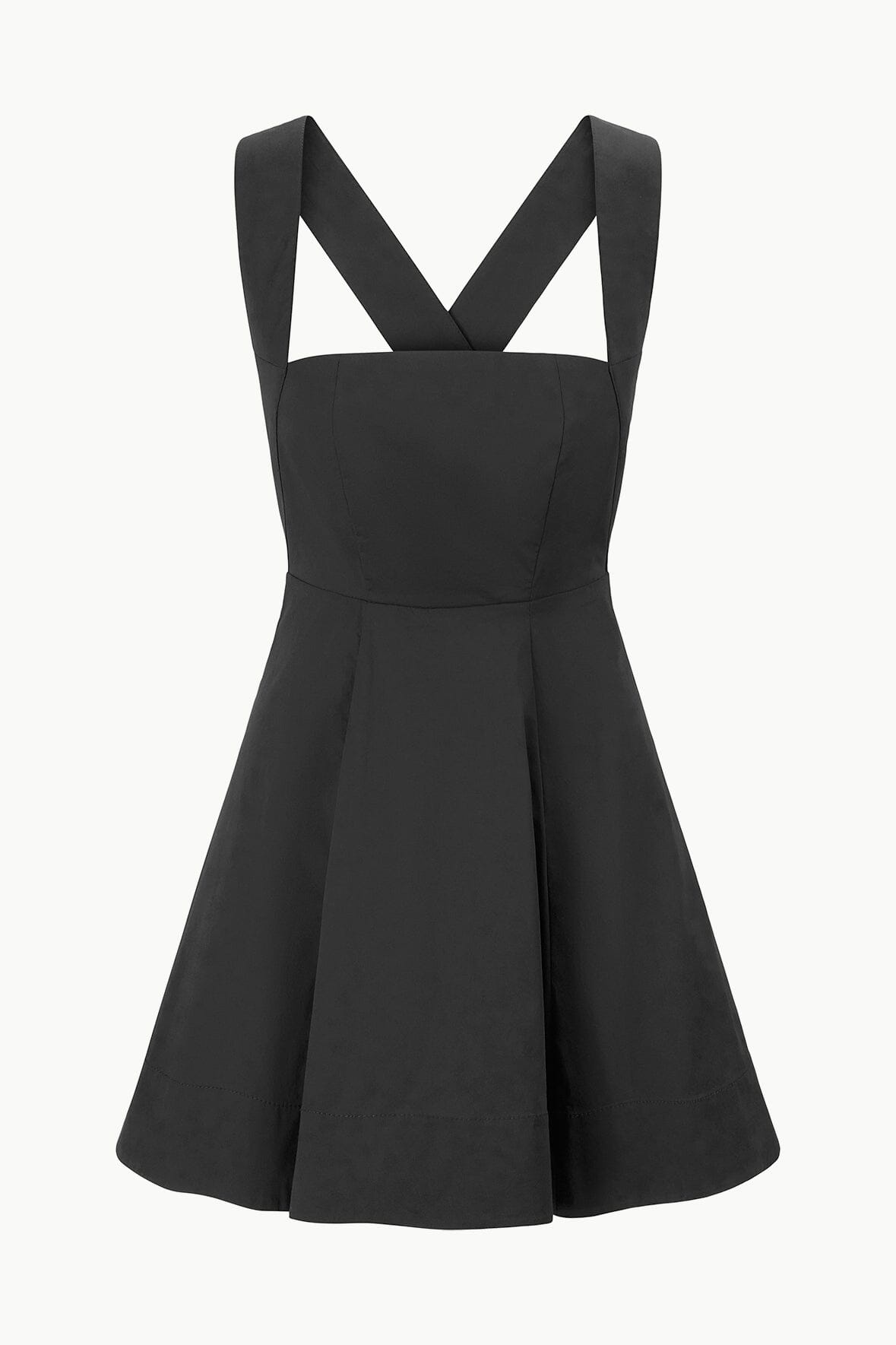 STAUD MINI TERESA DRESS BLACK - 1