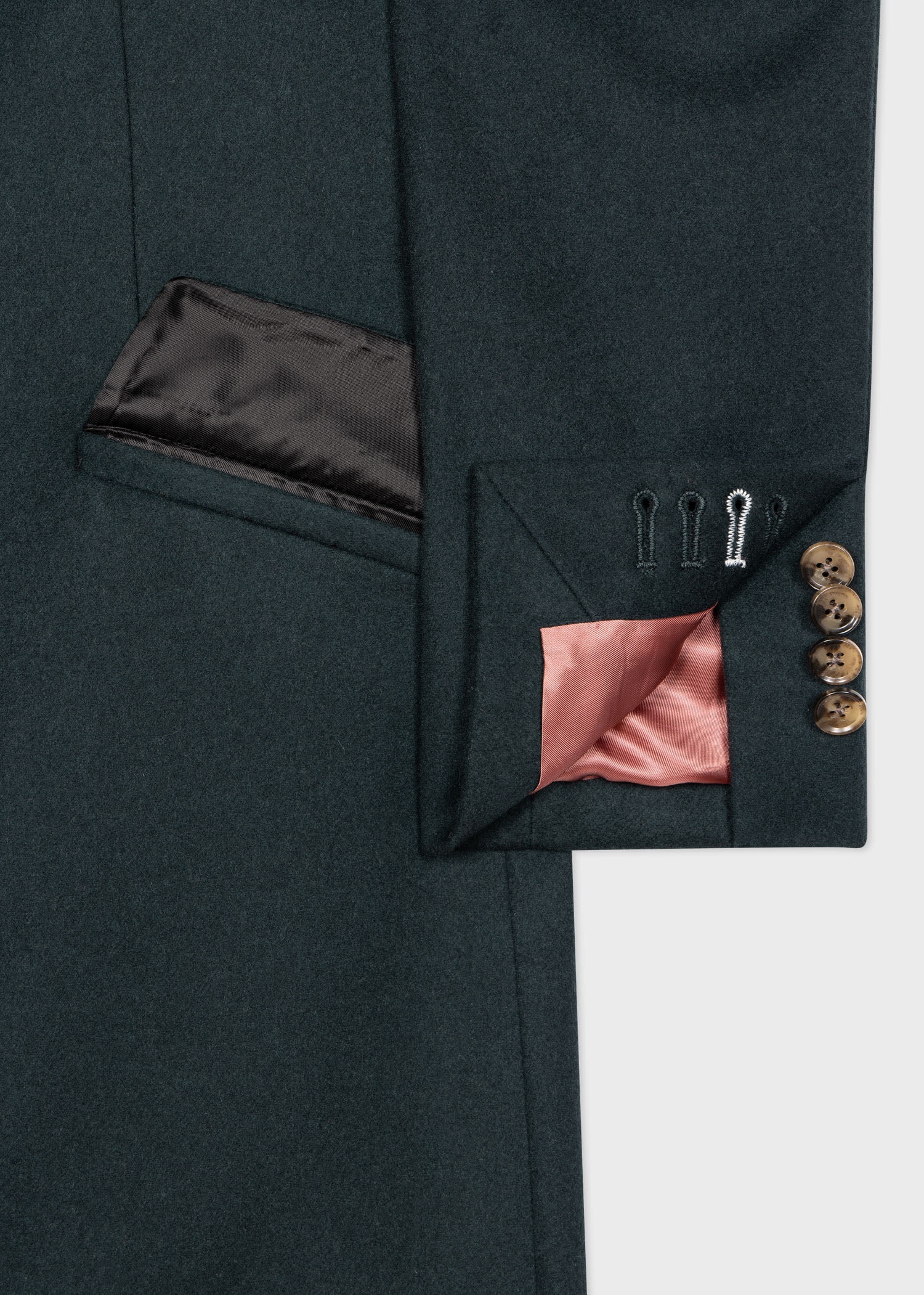 Wool-Cashmere Epsom Coat - 3