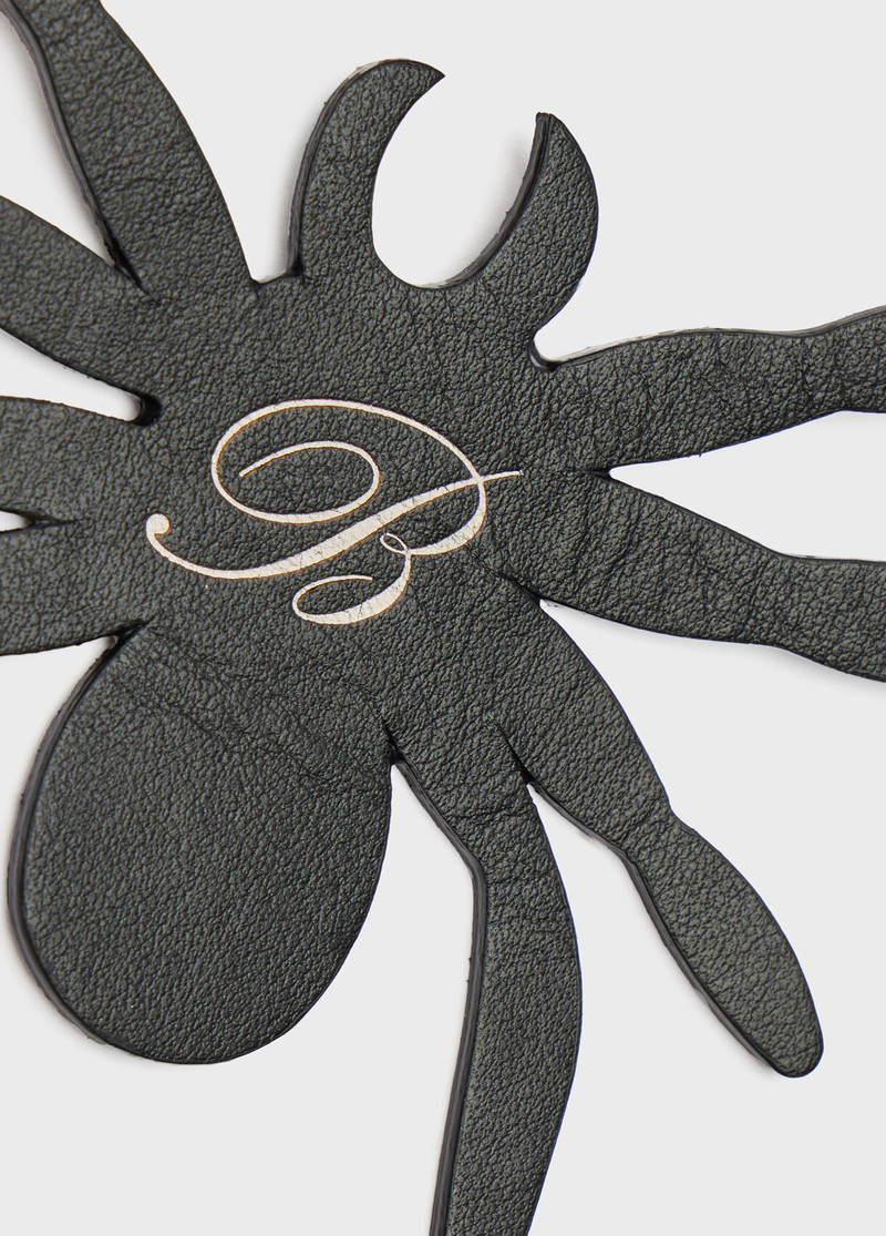 LEATHER KEYCHAIN WITH B MONOGRAM 3