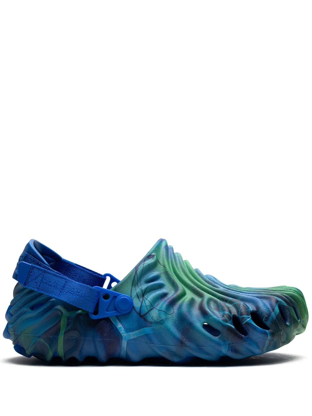 x Futura x Salehe Bembury Pollex "Blue" clogs - 1