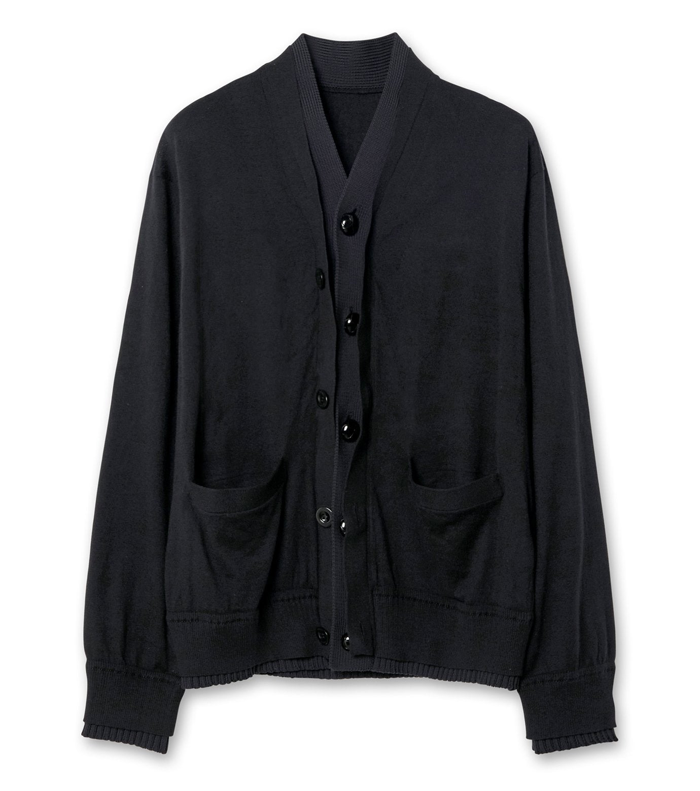 Cotton Cashmere Knit Cardigan - 1
