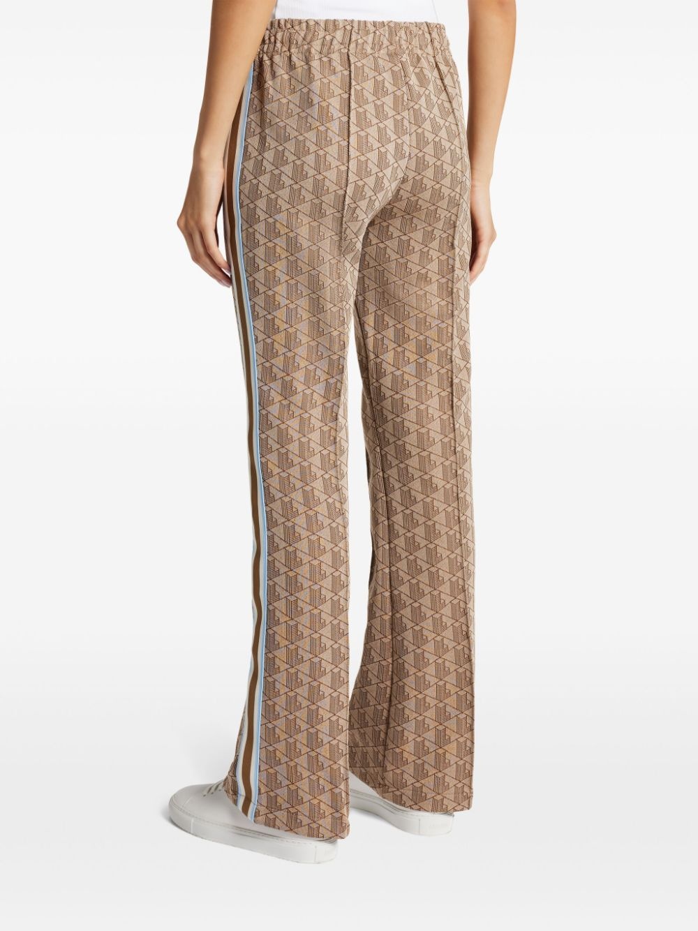 monogram-pattern track pants - 4