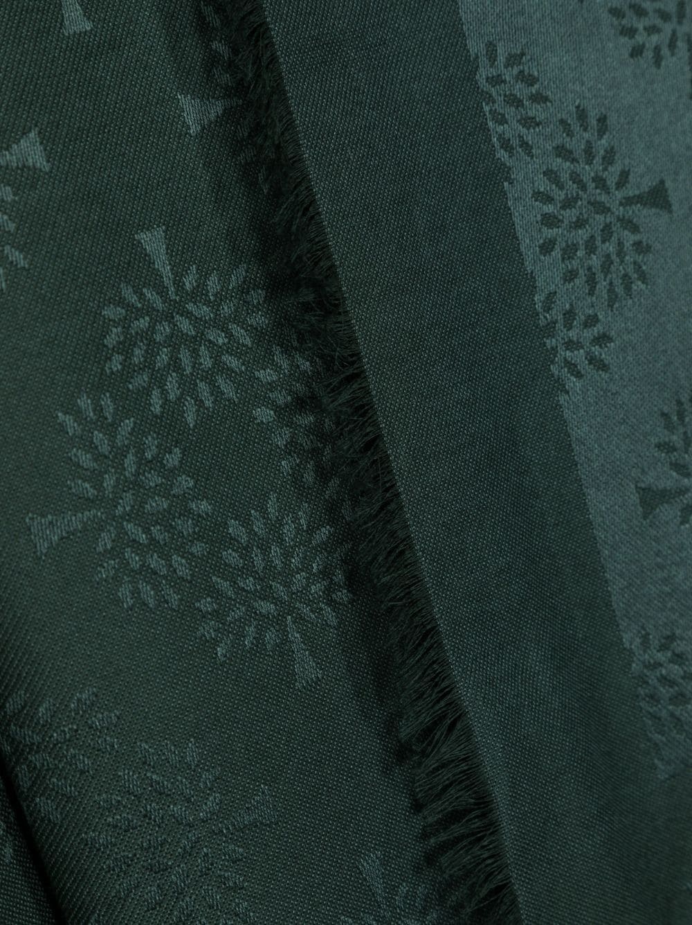 Mulberry Tree Square monogram-pattern scarf - 3