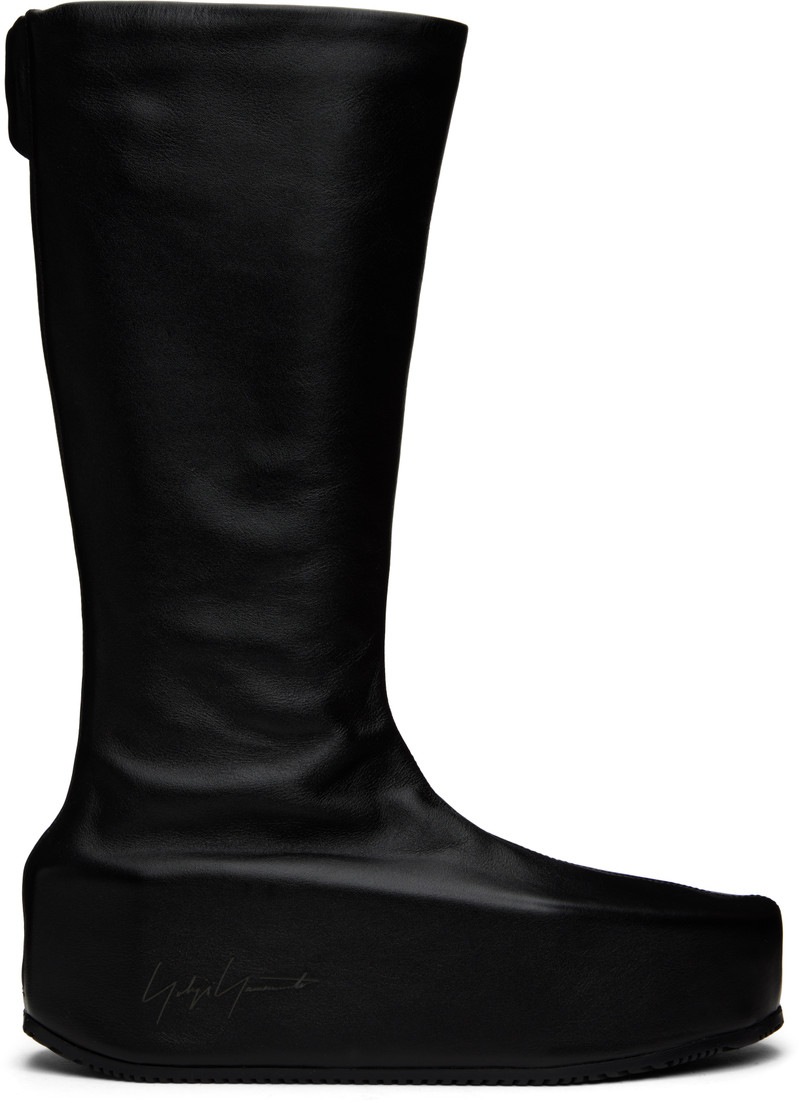 Black Kyasu Overboot Tall Boots 1
