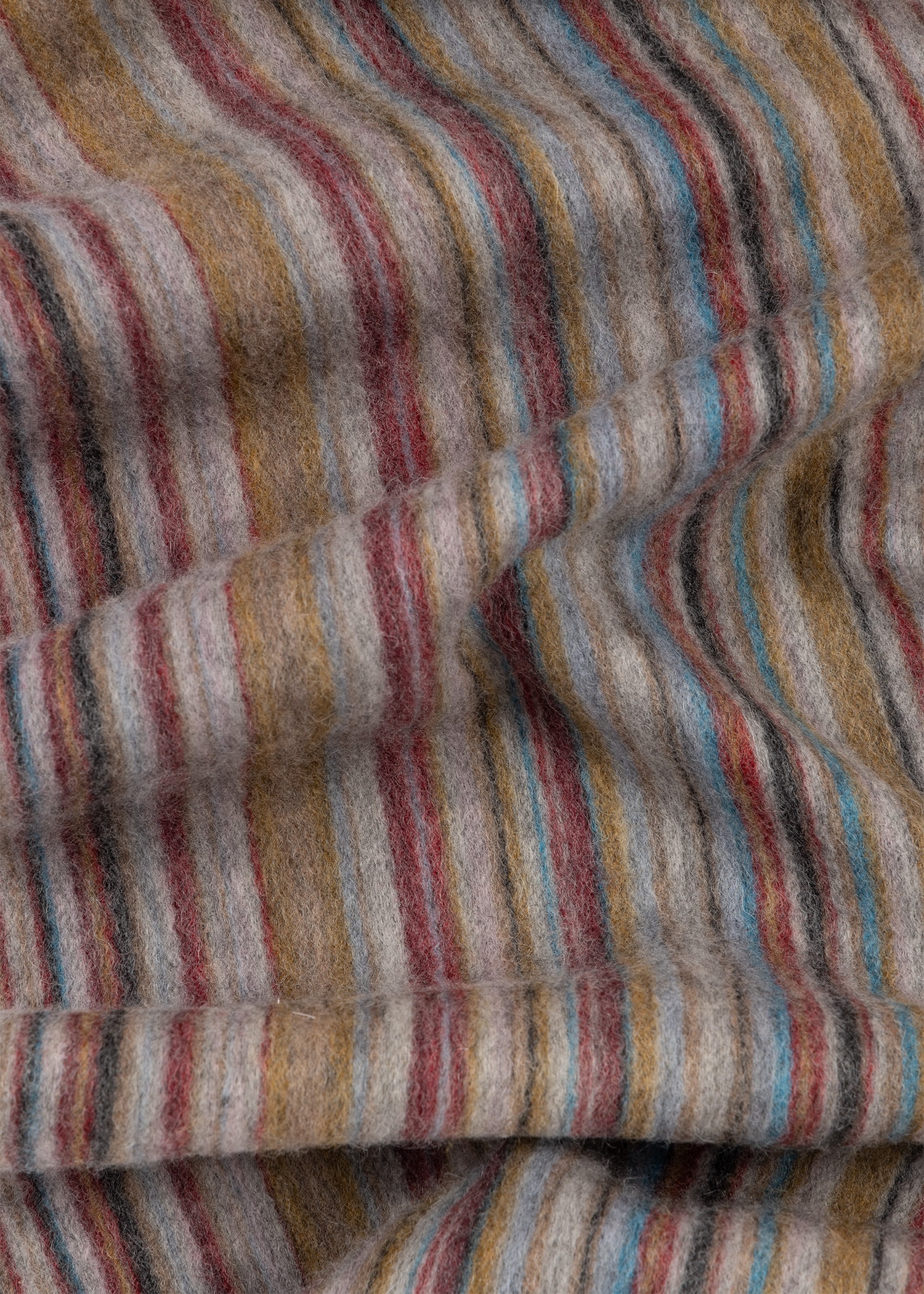Reversible 'Signature Stripe' Cashmere-Blend Scarf - 4