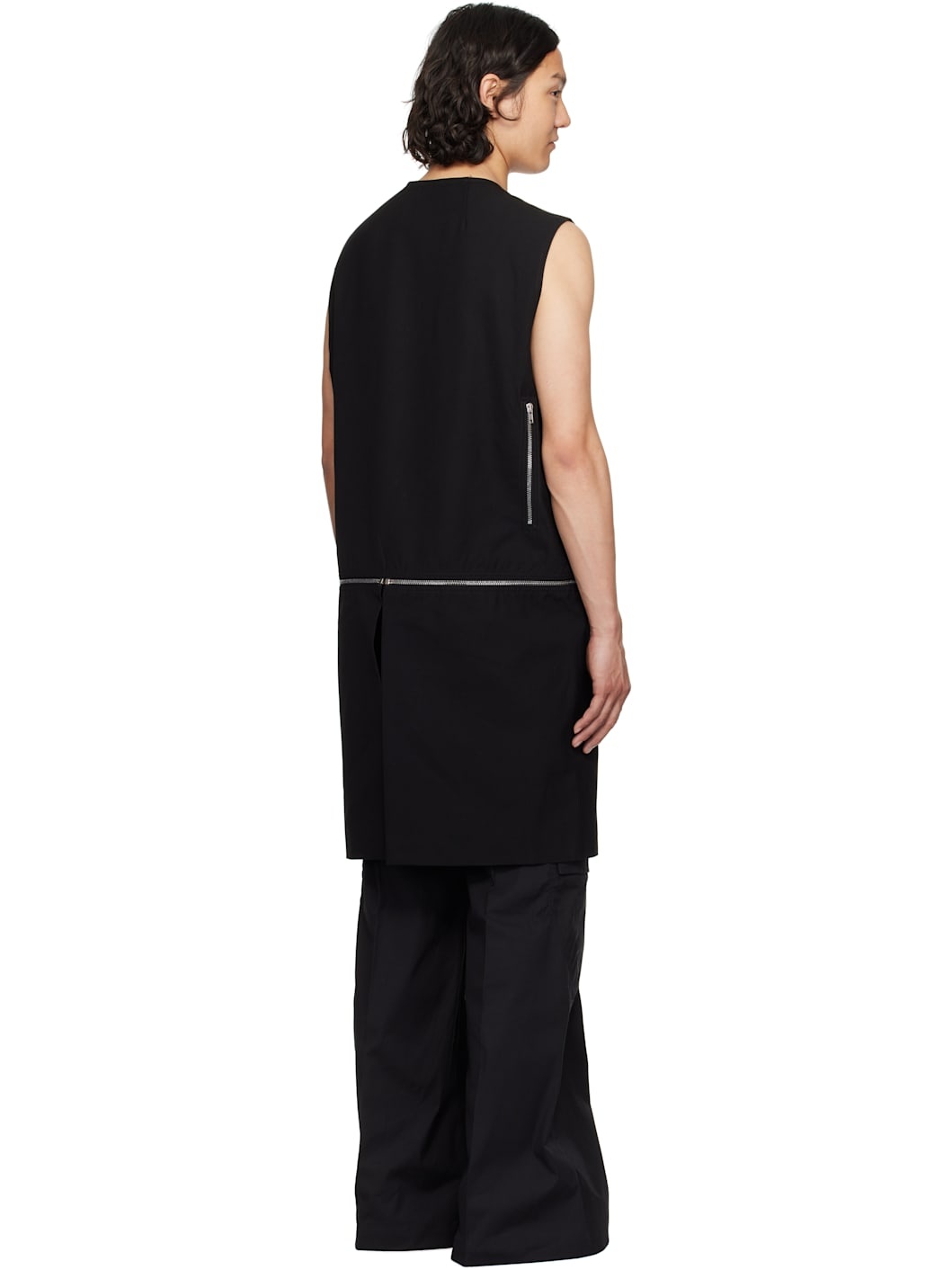 Black Hollywood Headon Utility Vest - 3