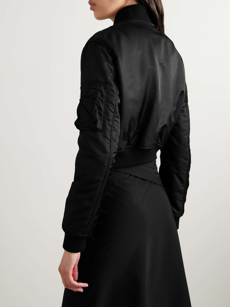 Cropped Bomber Jacket 8